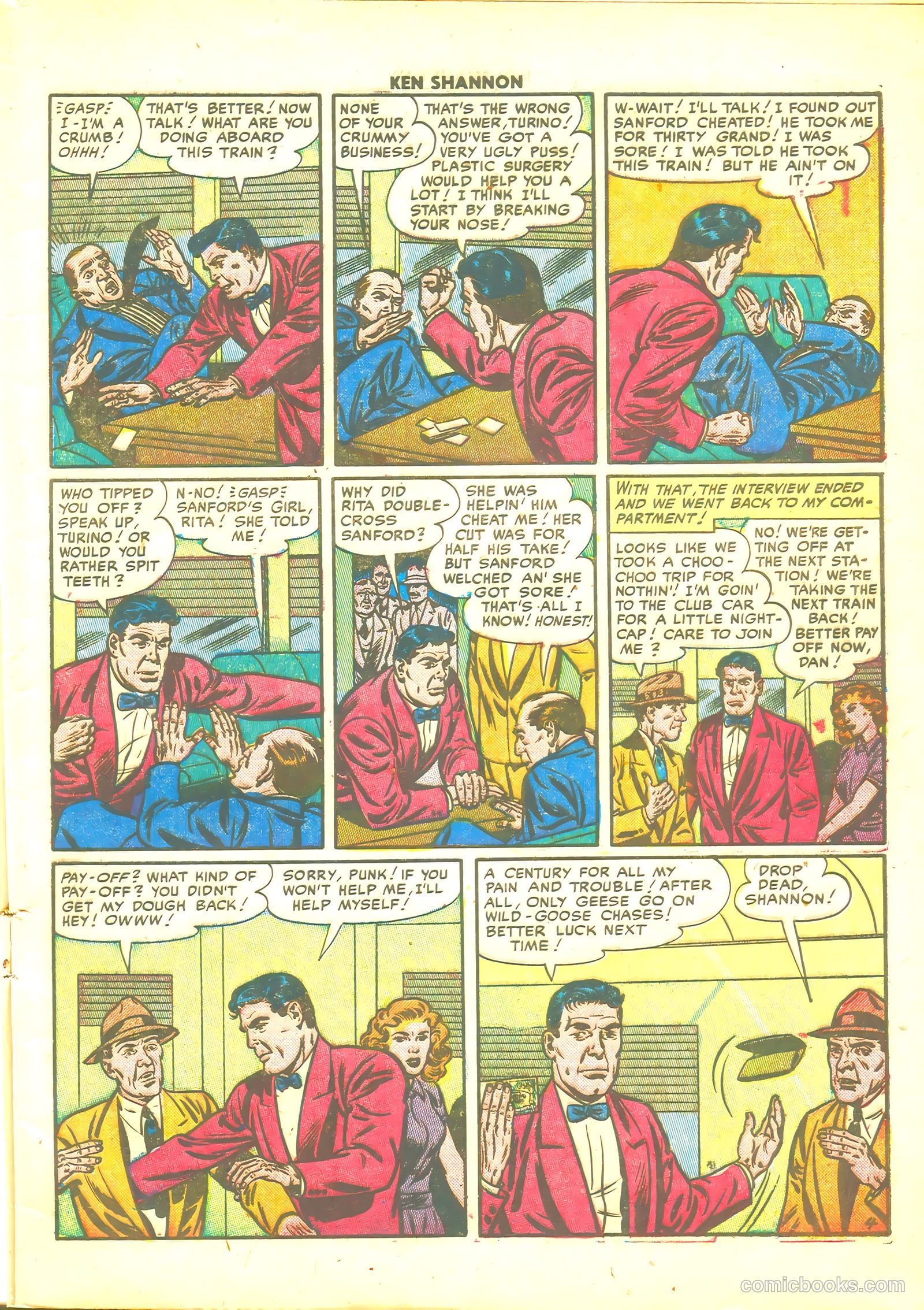 Ken Shannon #8 (1952) — page 29 of 36