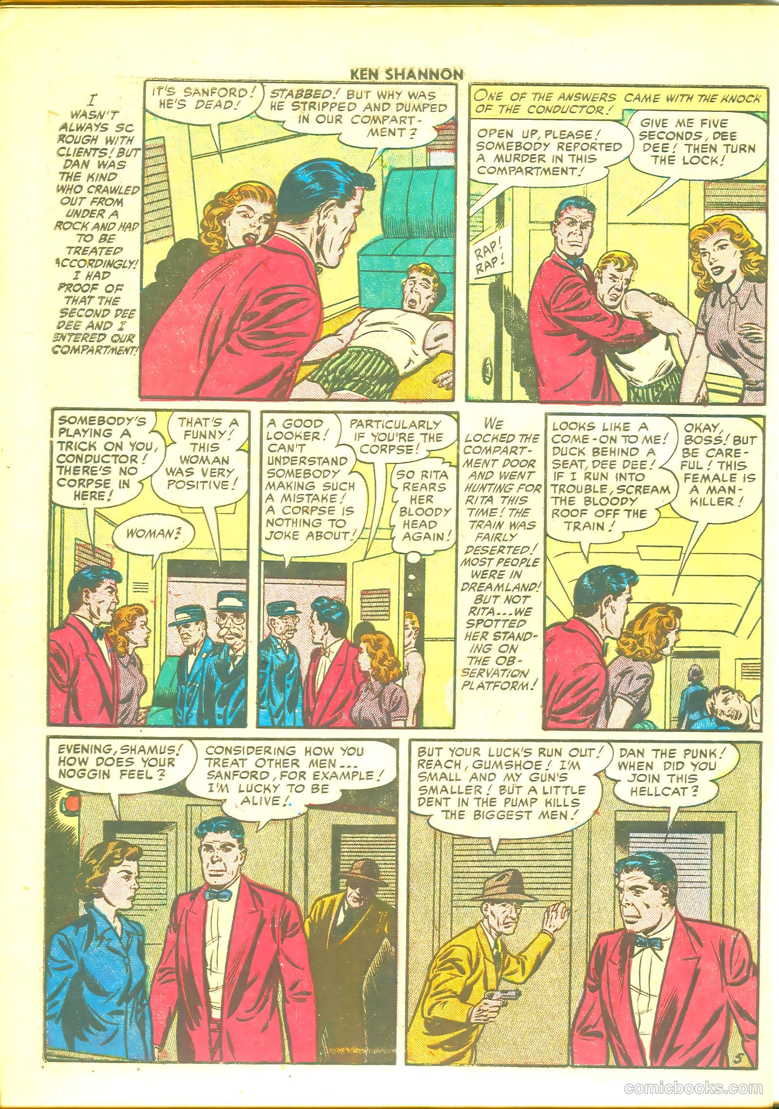 Ken Shannon #8 (1952) — page 30 of 36
