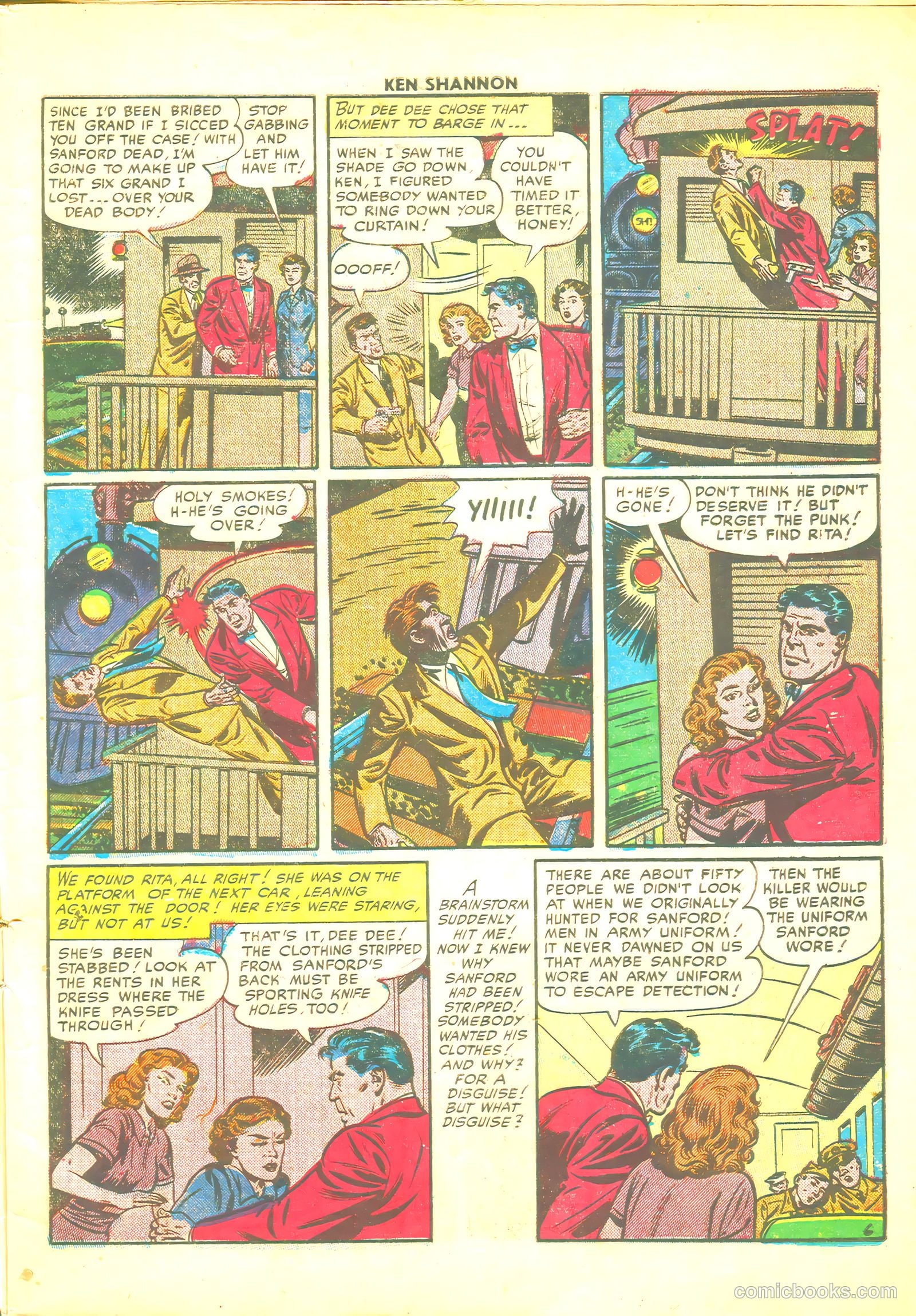Ken Shannon #8 (1952) — page 31 of 36