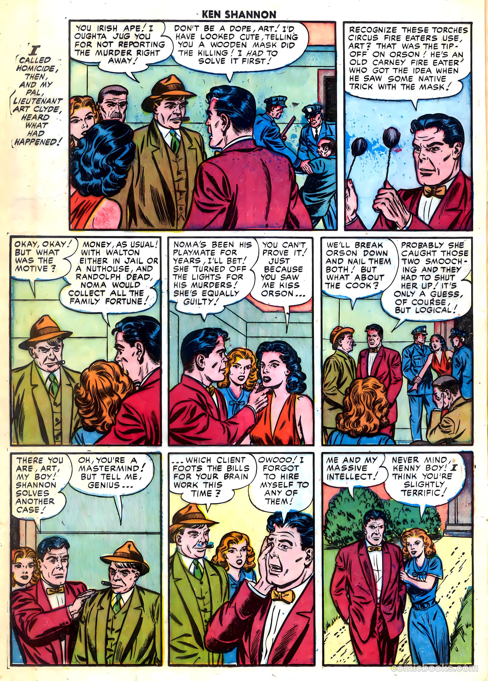 Ken Shannon #9 (1953) — page 12 of 36