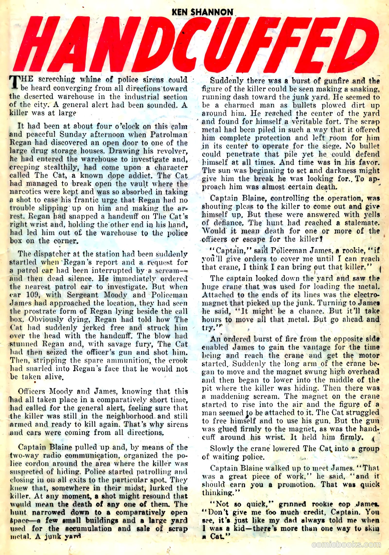 Ken Shannon #9 (1953) — page 13 of 36