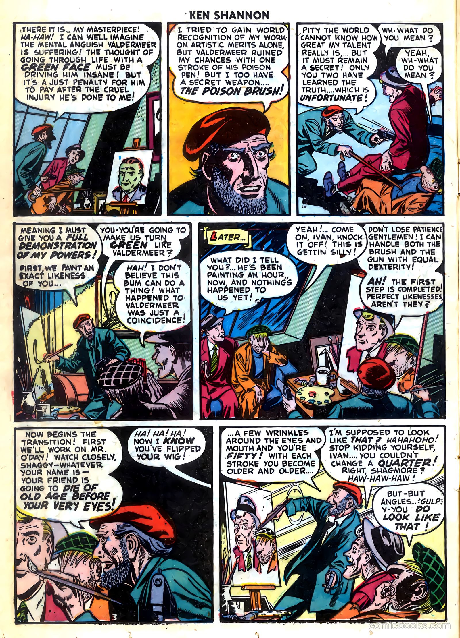 Ken Shannon #9 (1953) — page 16 of 36