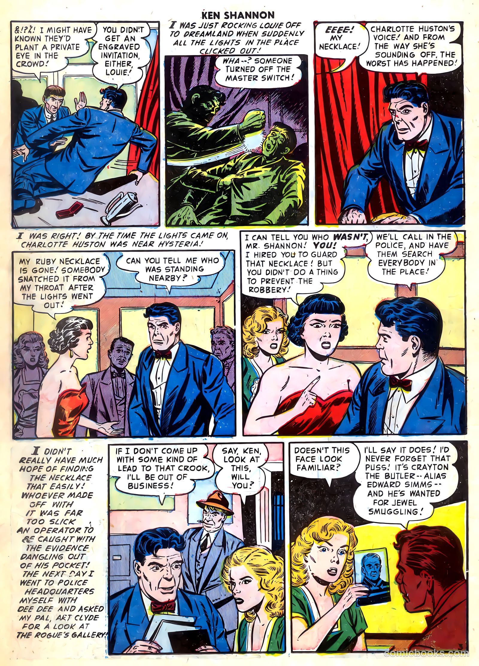 Ken Shannon #9 (1953) — page 22 of 36