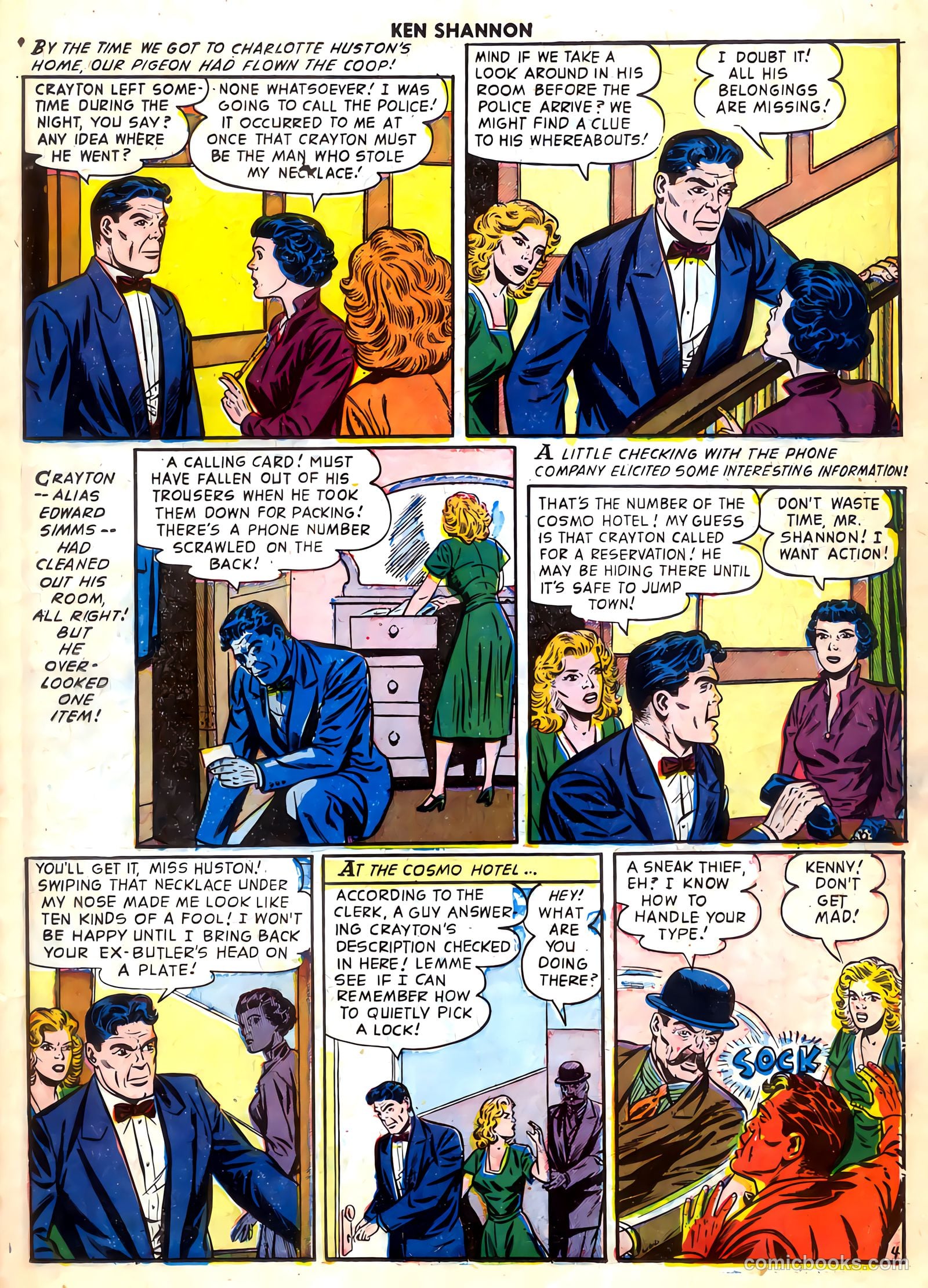Ken Shannon #9 (1953) — page 23 of 36