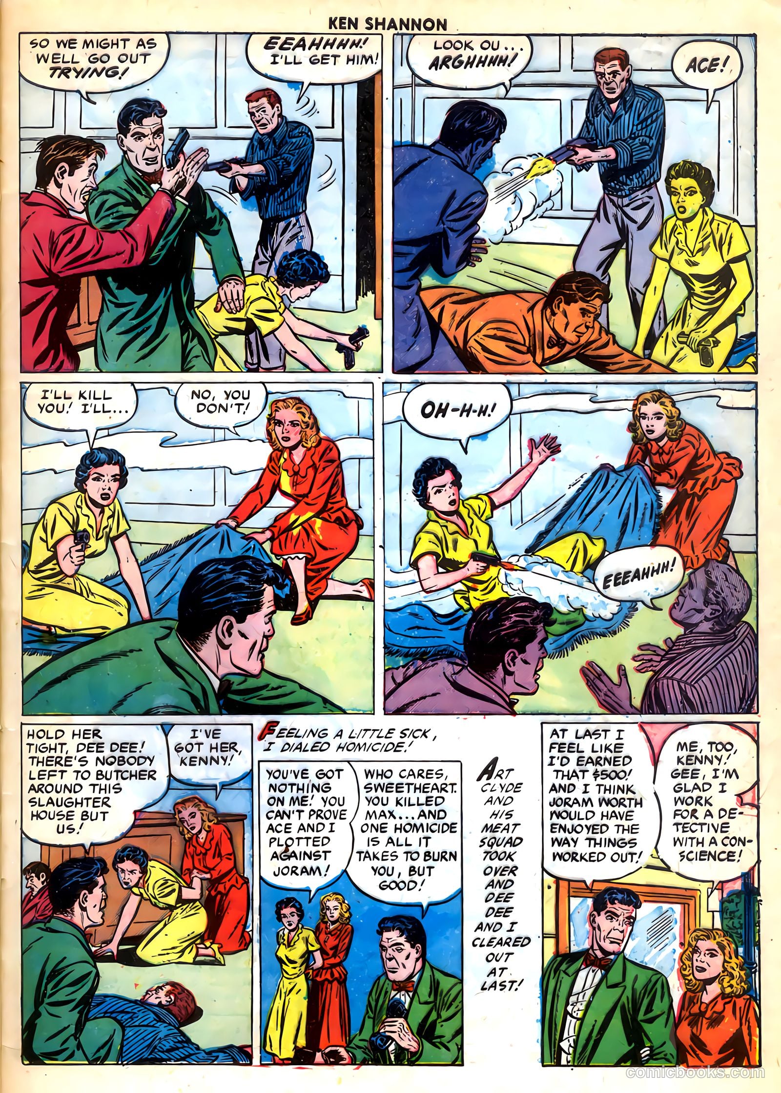 Ken Shannon #9 (1953) — page 33 of 36