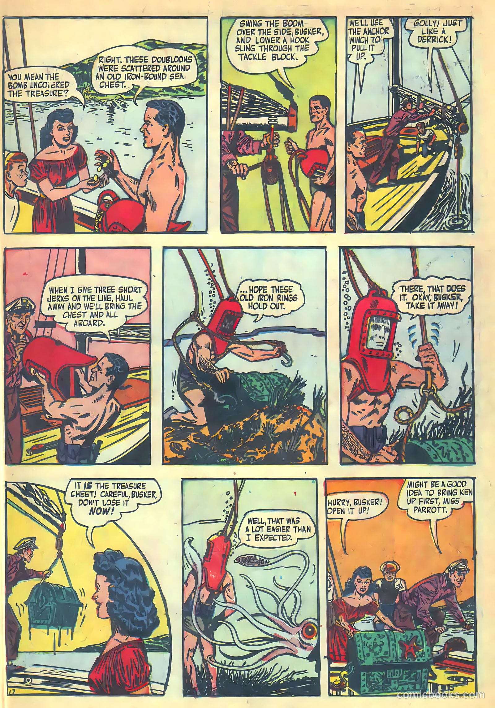 Ken Stuart #1 (1948) — page 19 of 36