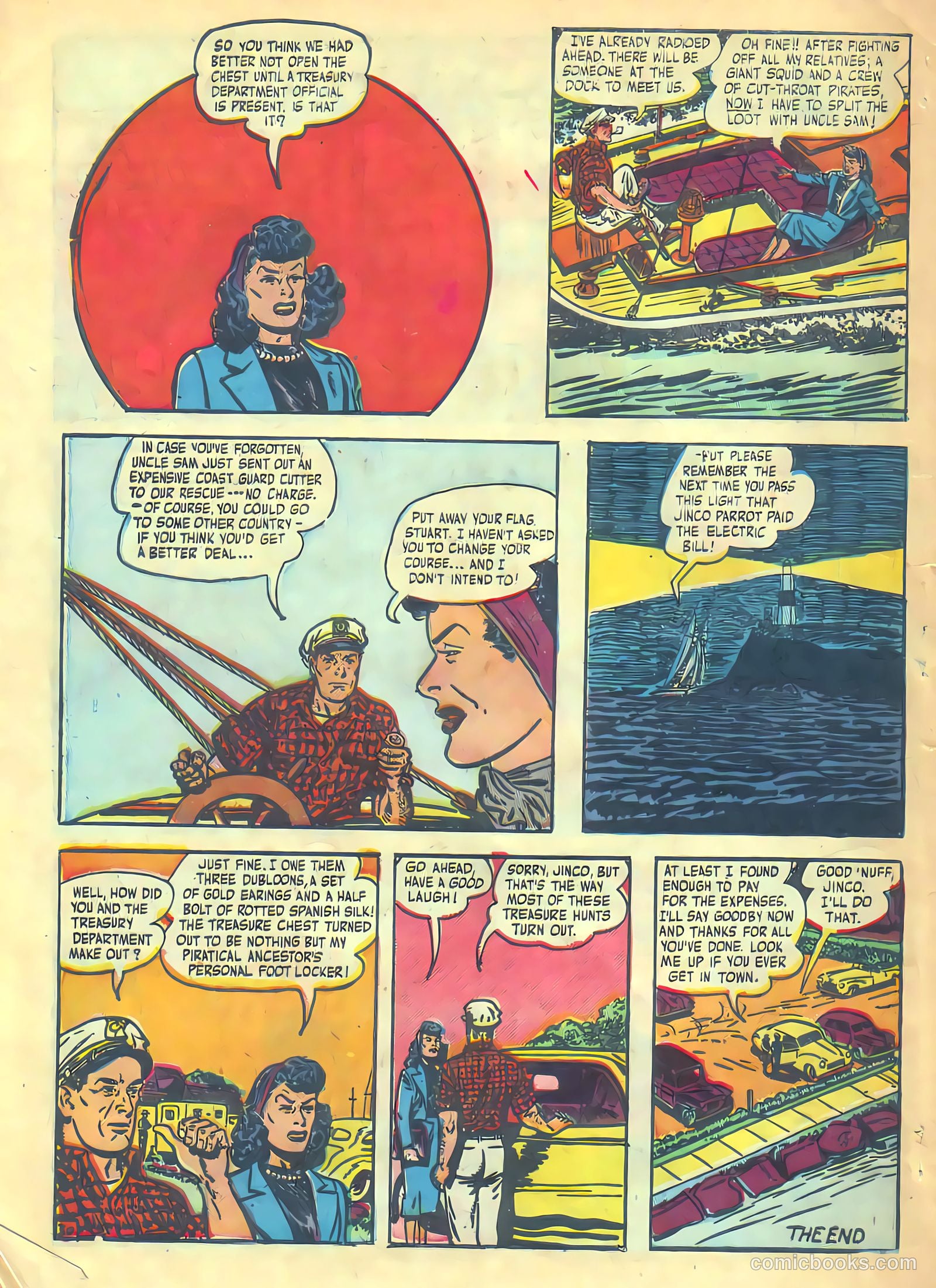 Ken Stuart #1 (1948) — page 32 of 36