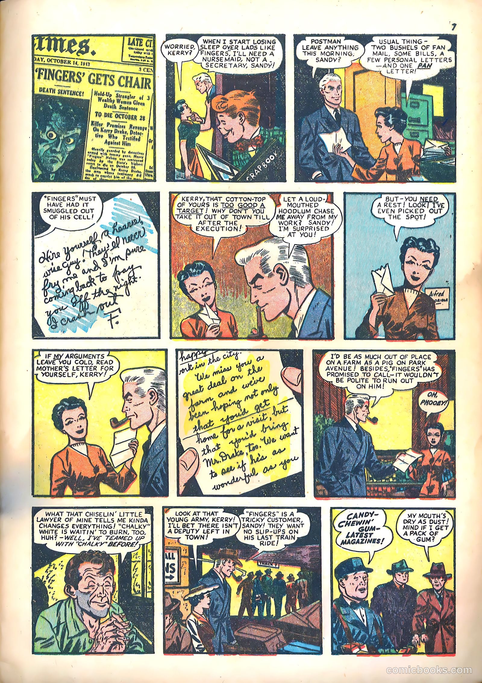Kerry Drake #1 (1943) — page 7 of 52