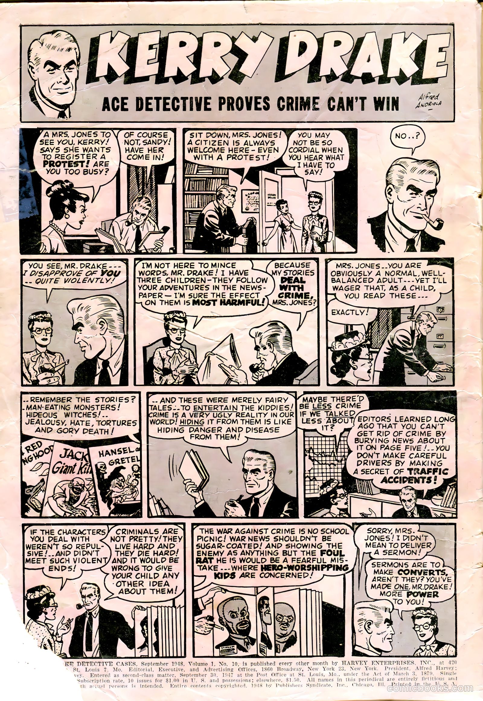 Kerry Drake #10 (1948) — page 2 of 52