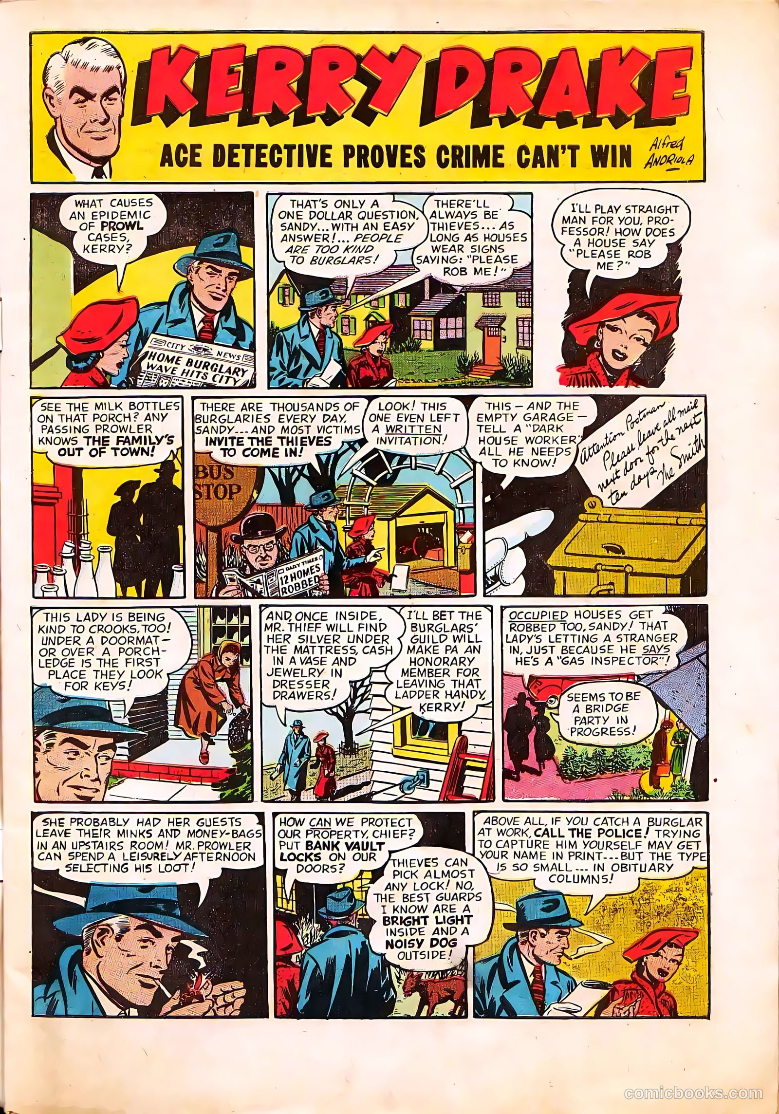 Kerry Drake #12 (1949) — page 3 of 52
