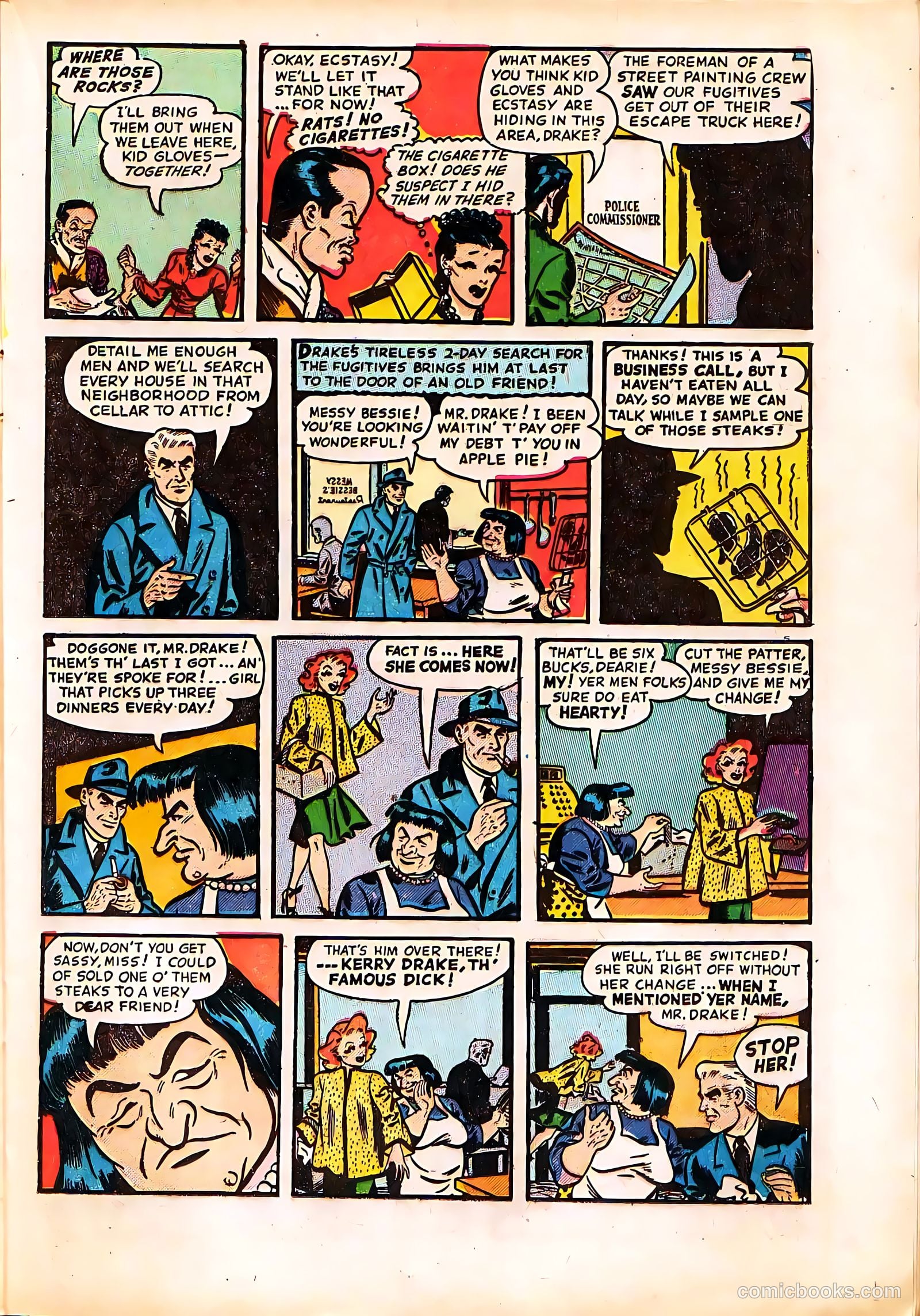 Kerry Drake #12 (1949) — page 17 of 52