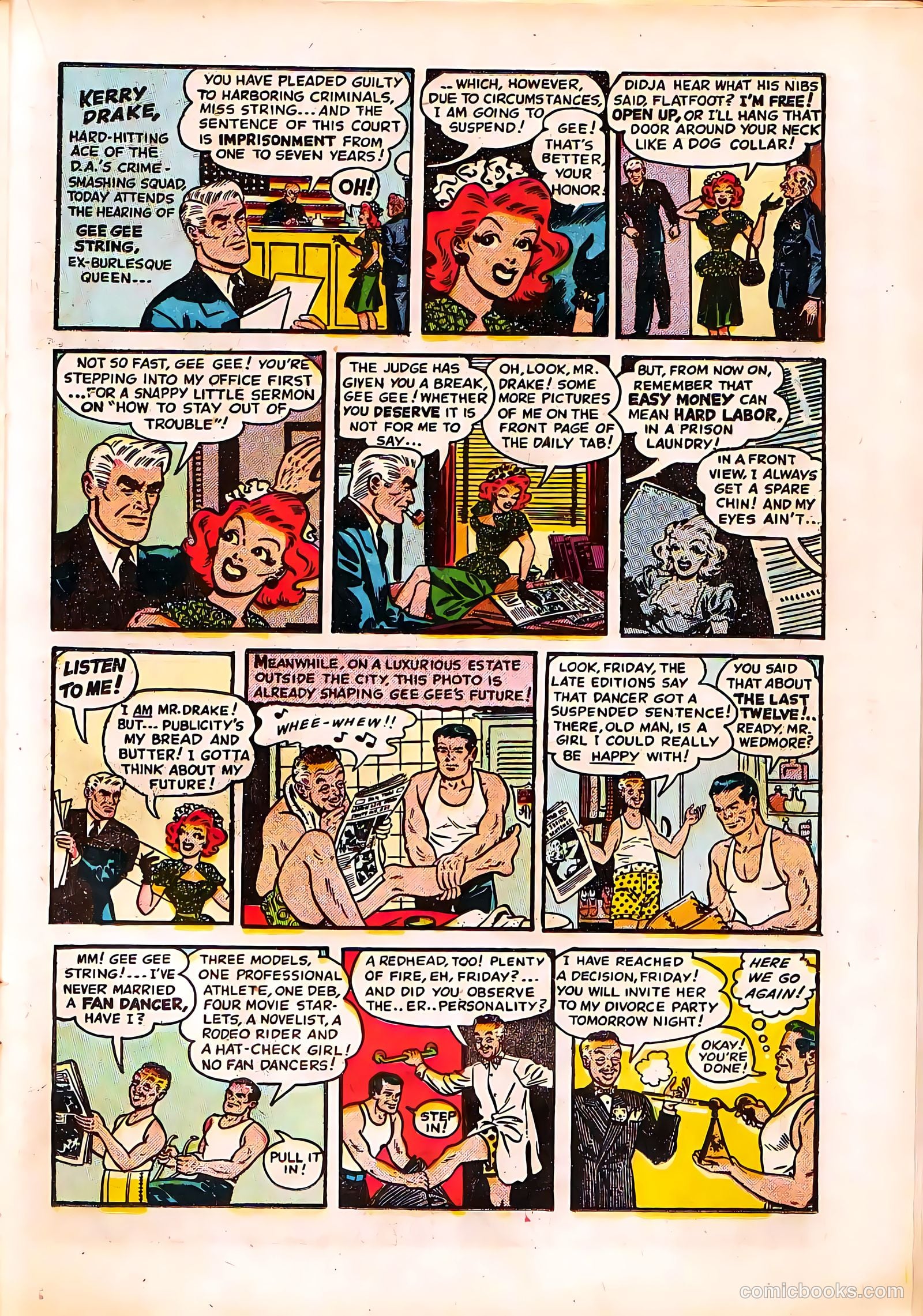 Kerry Drake #12 (1949) — page 33 of 52