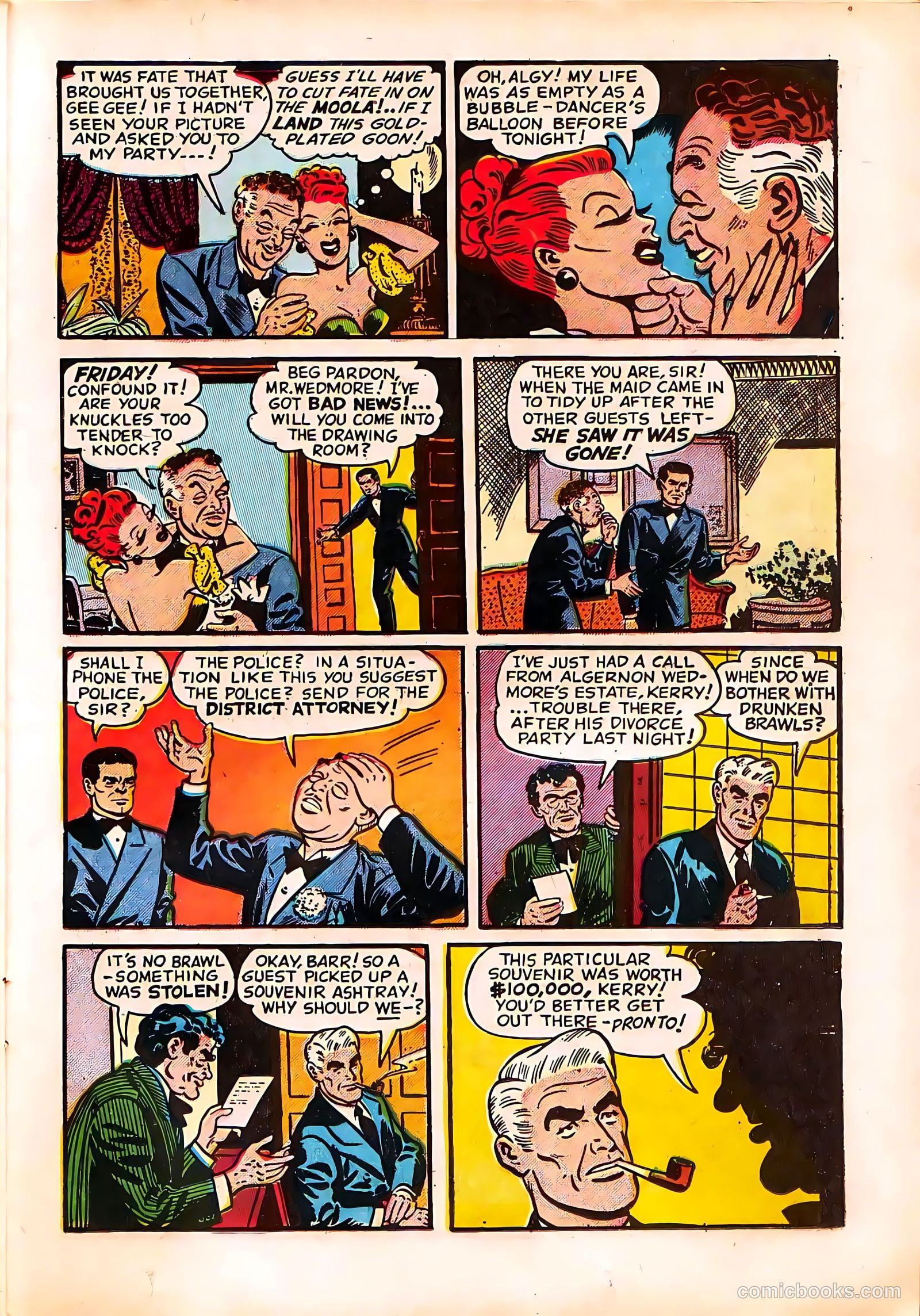 Kerry Drake #12 (1949) — page 35 of 52
