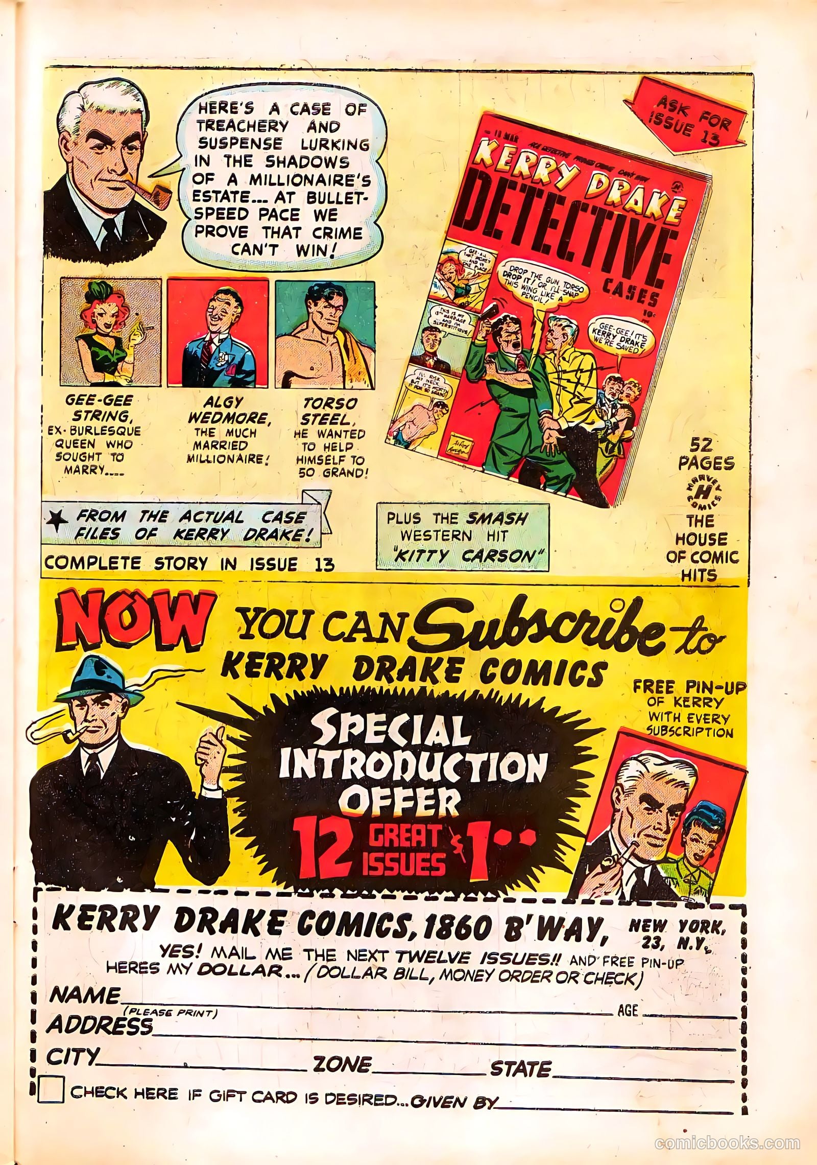 Kerry Drake #12 (1949) — page 40 of 52