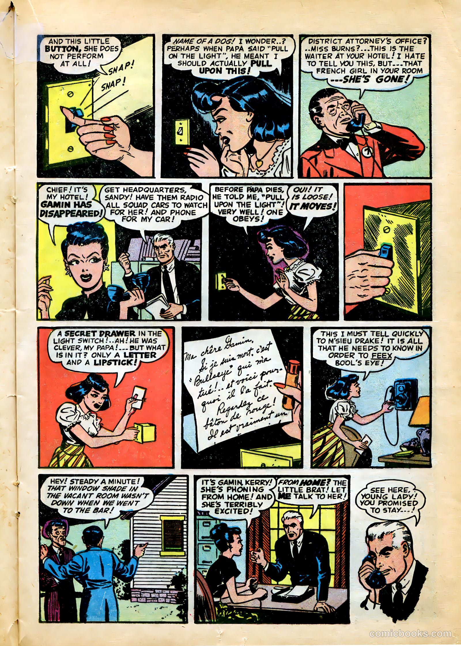 Kerry Drake #14 (1949) — page 19 of 52