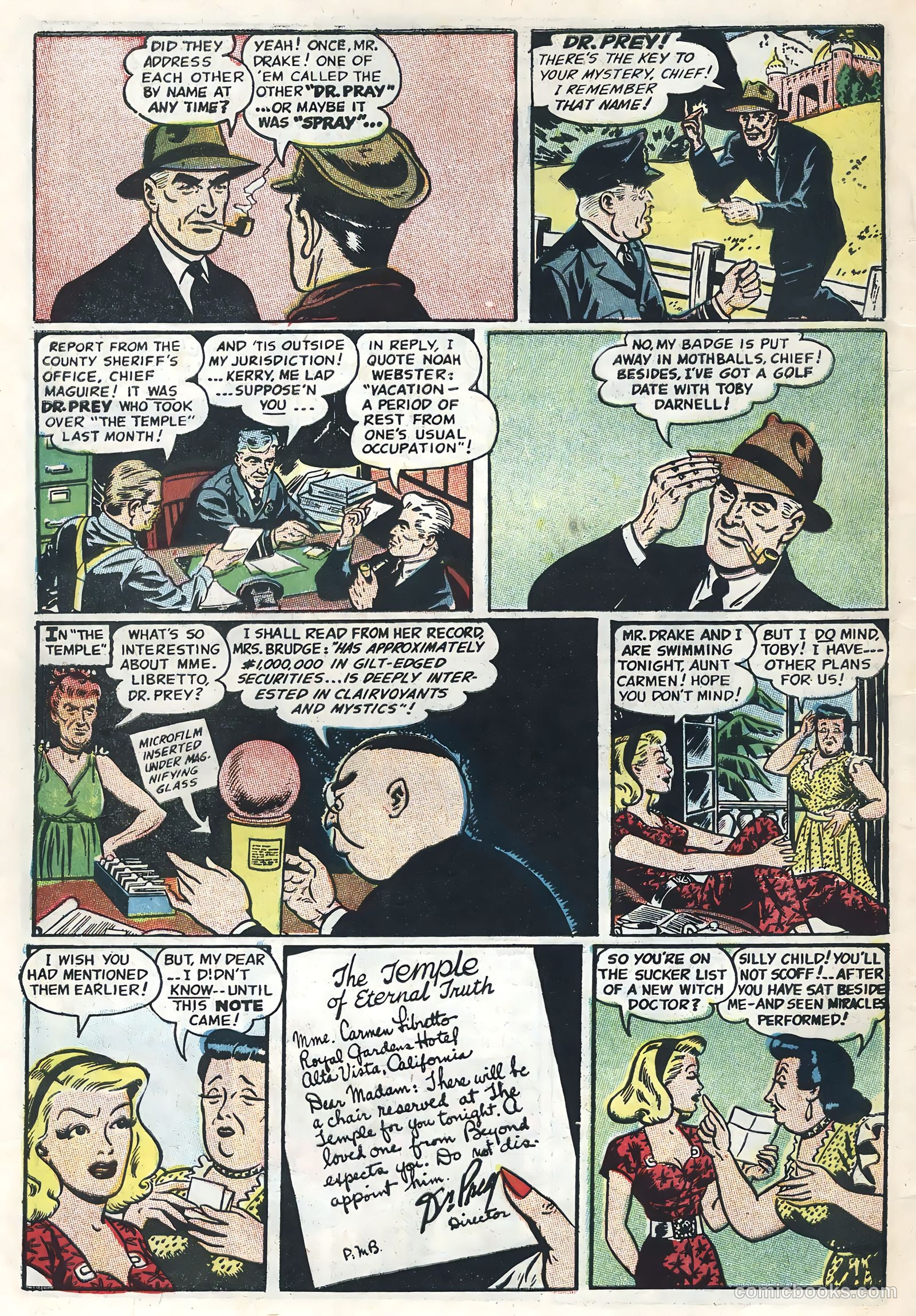 Kerry Drake #2 (1956) — page 8 of 36