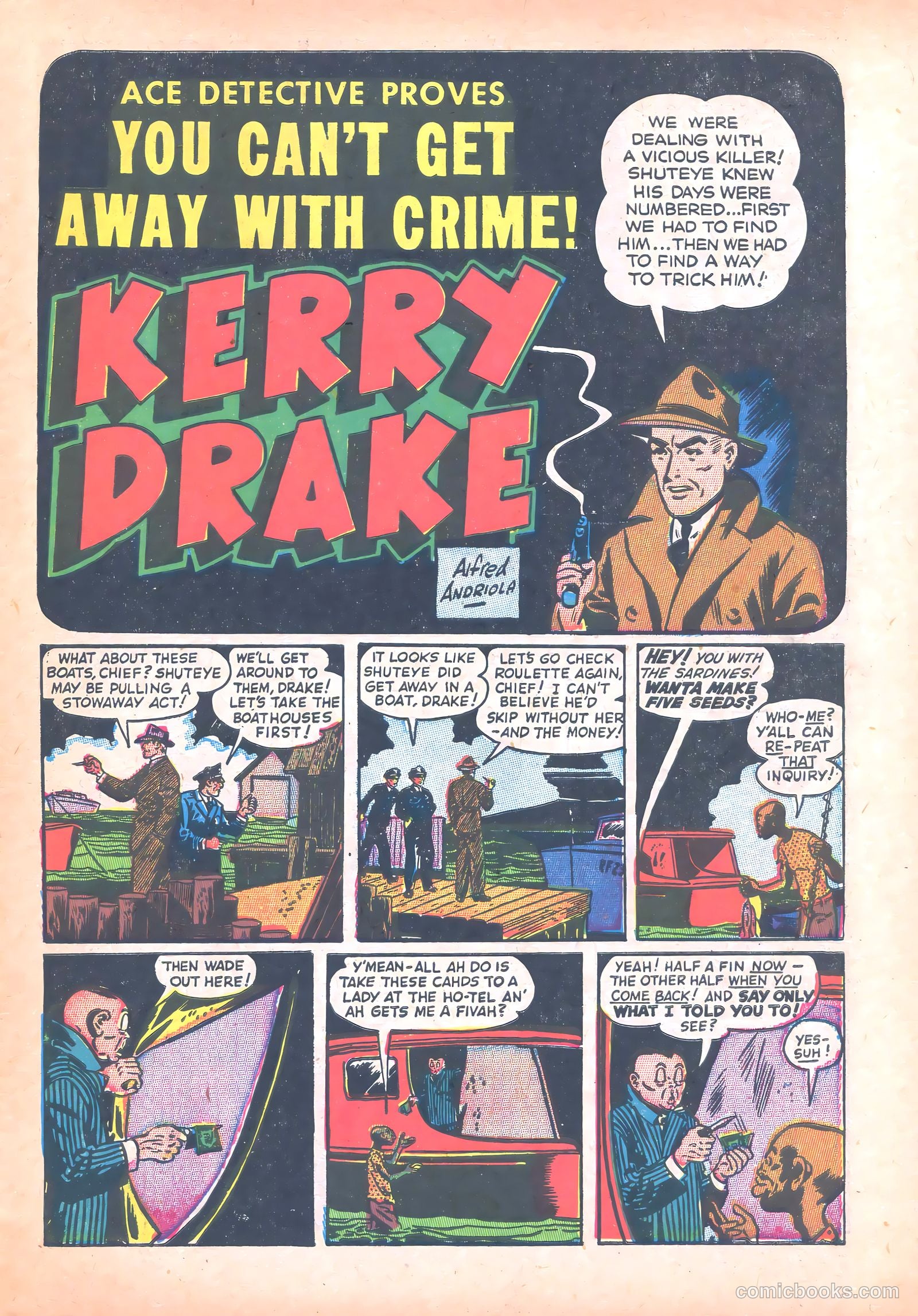 Kerry Drake #8 (1946) — page 4 of 51