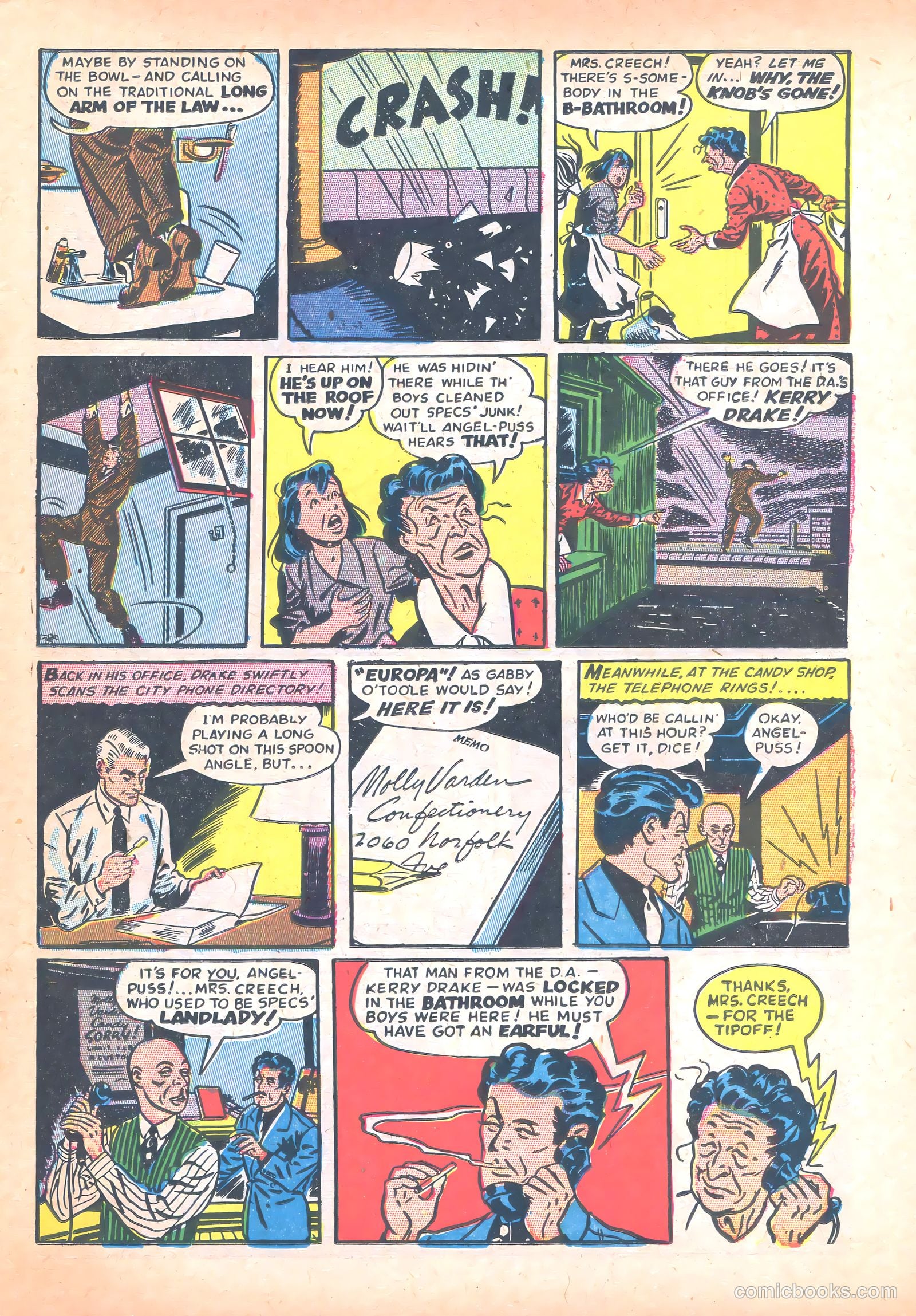 Kerry Drake #8 (1946) — page 34 of 51