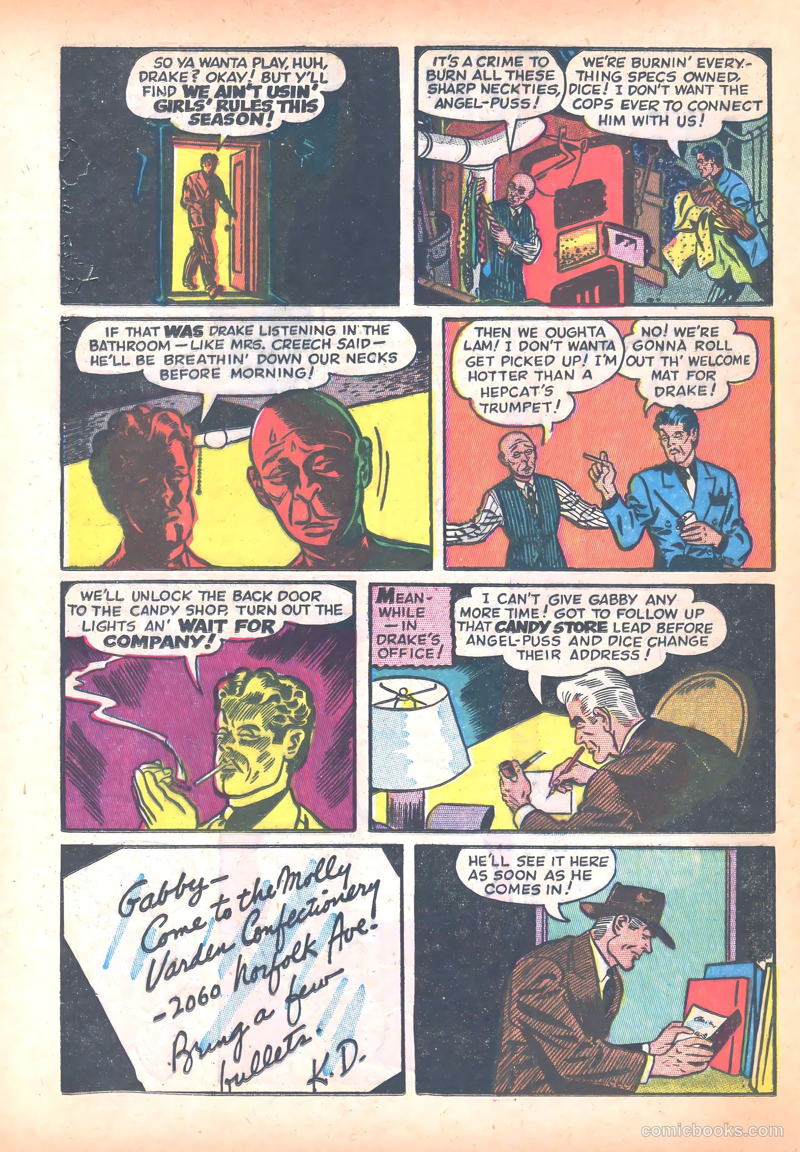 Kerry Drake #8 (1946) — page 35 of 51
