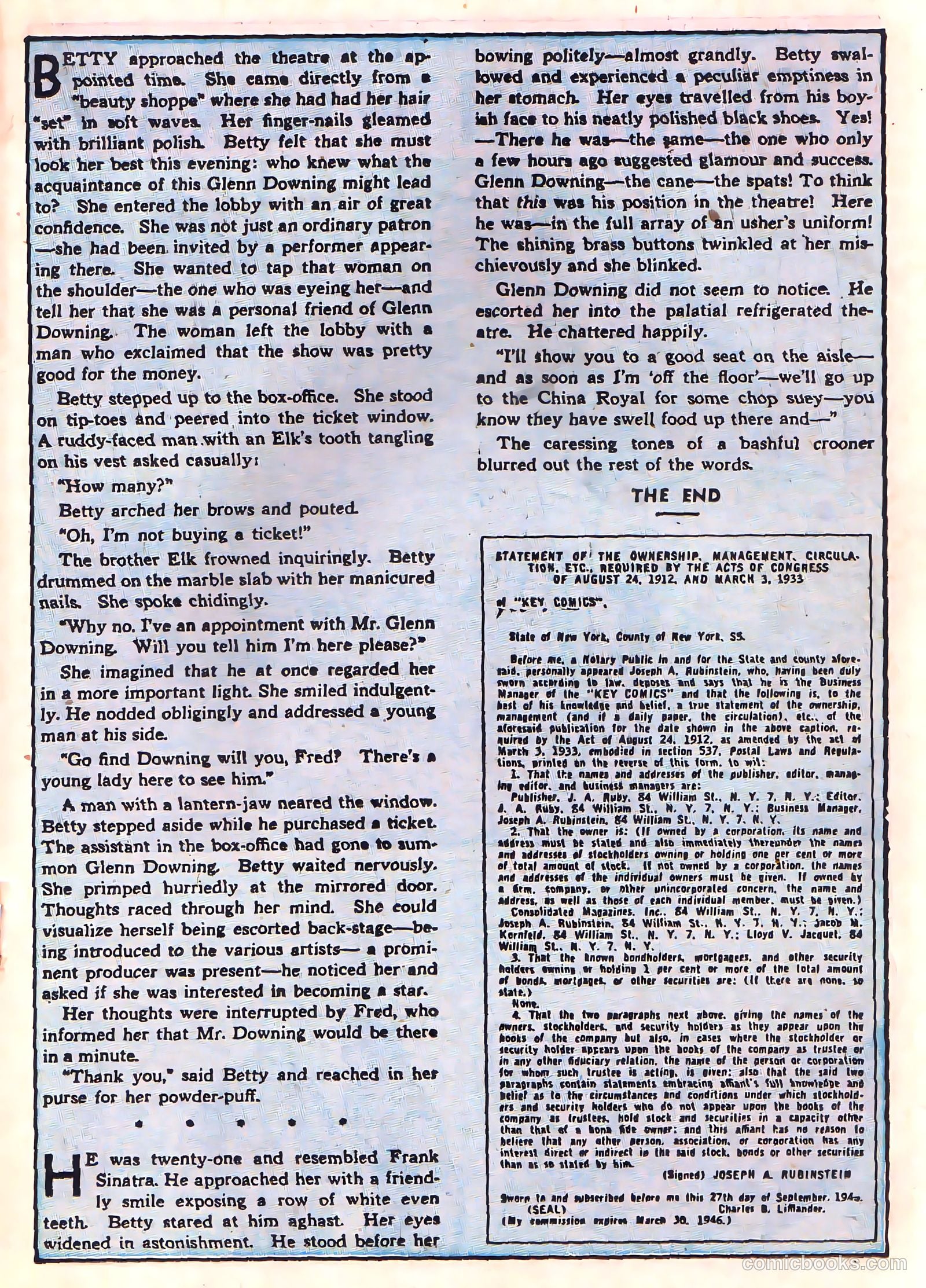 Key Comics #1 (1944) — page 27 of 52