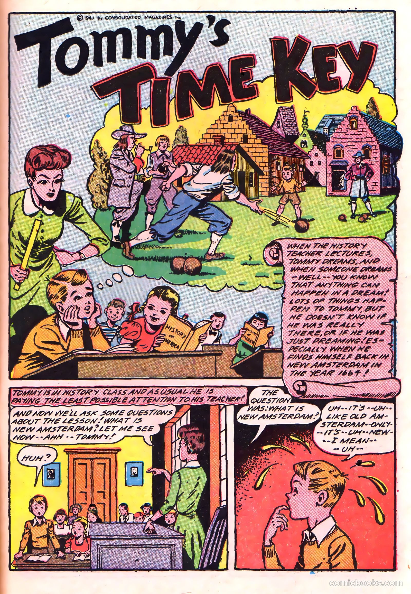 Key Comics #1 (1944) — page 37 of 52