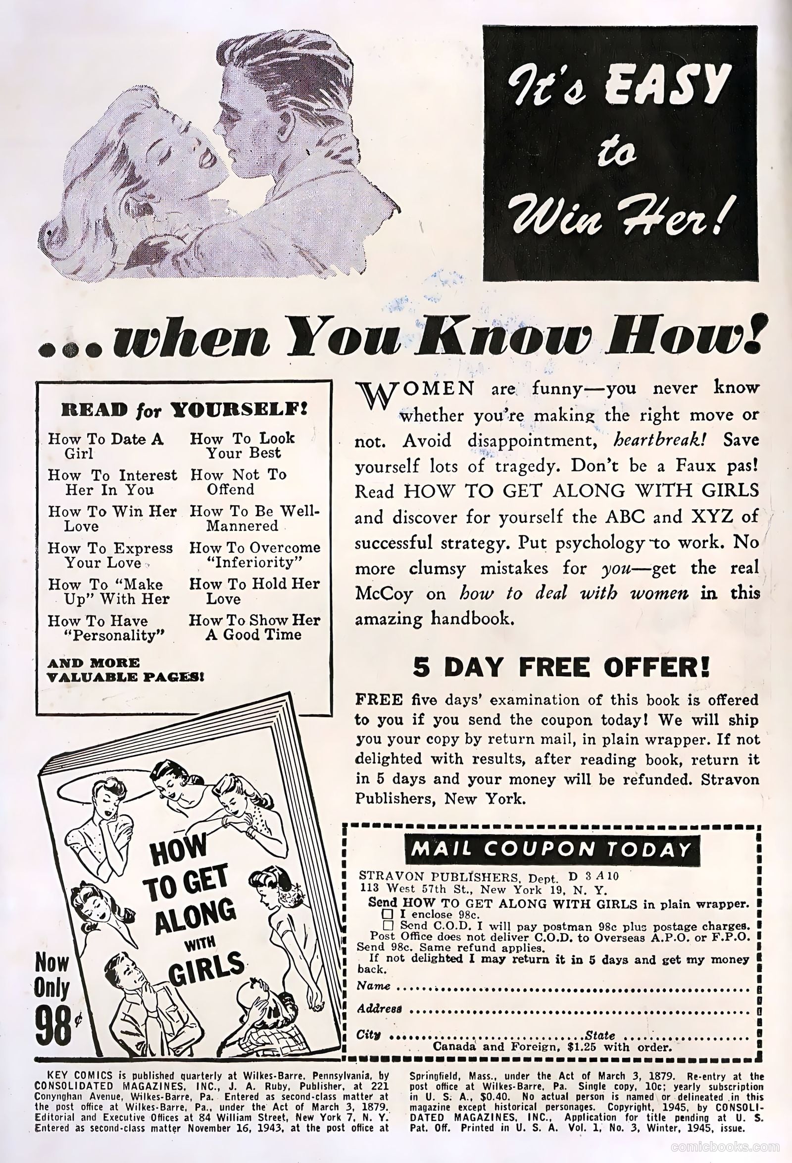 Key Comics #3 (1945) — page 2 of 36