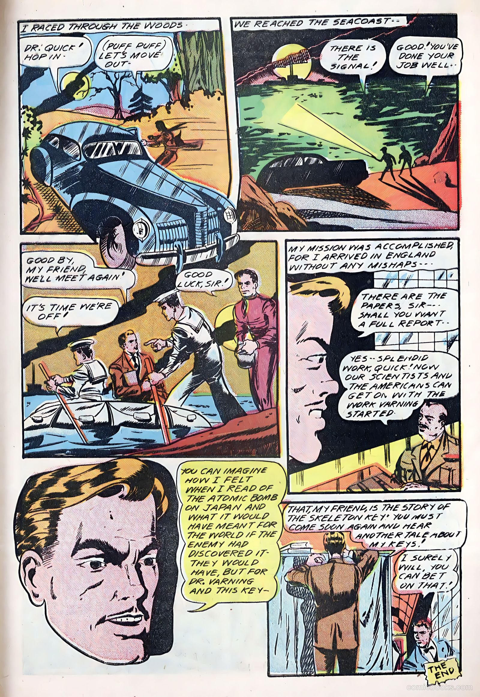 Key Comics #3 (1945) — page 9 of 36
