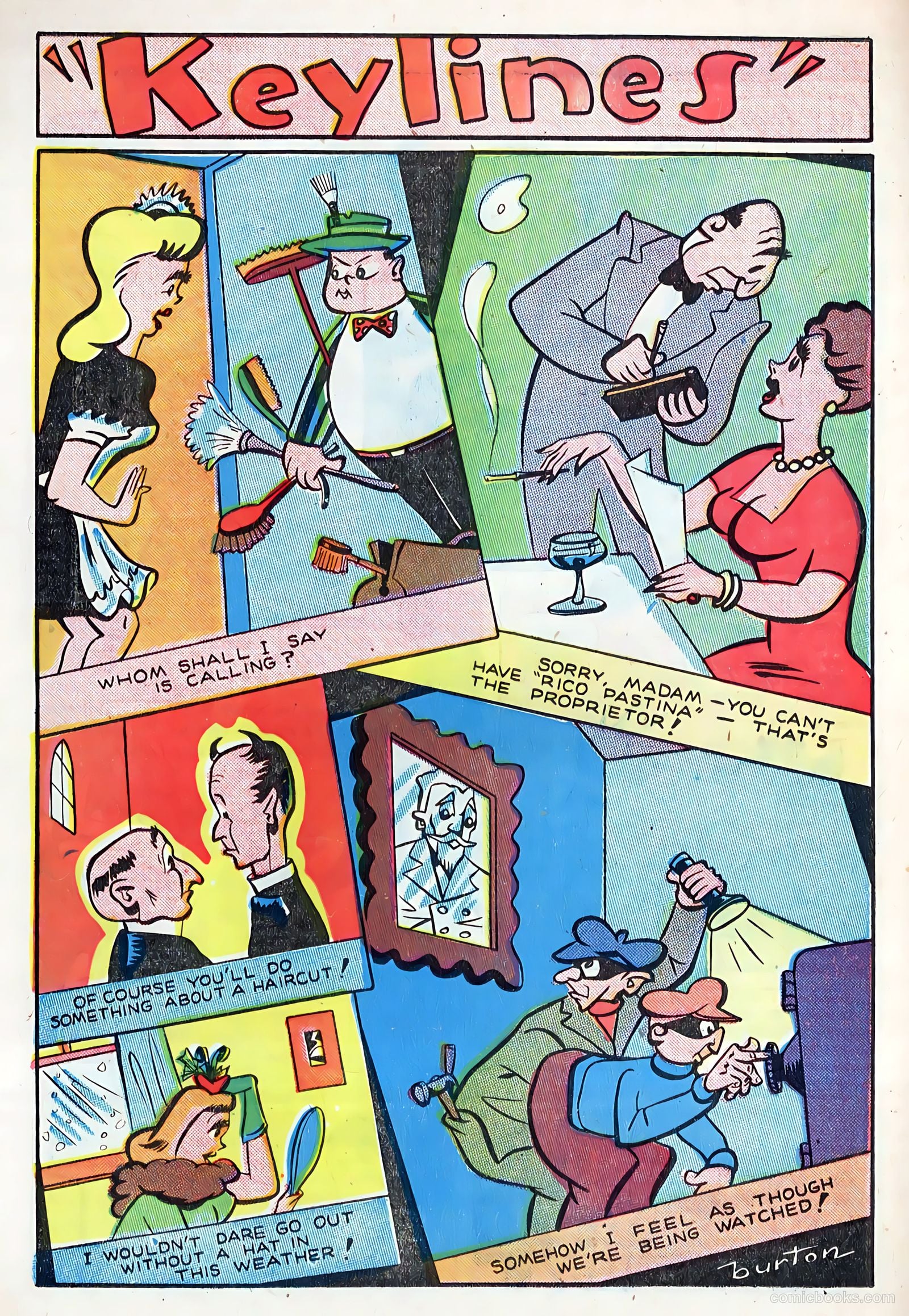 Key Comics #3 (1945) — page 16 of 36