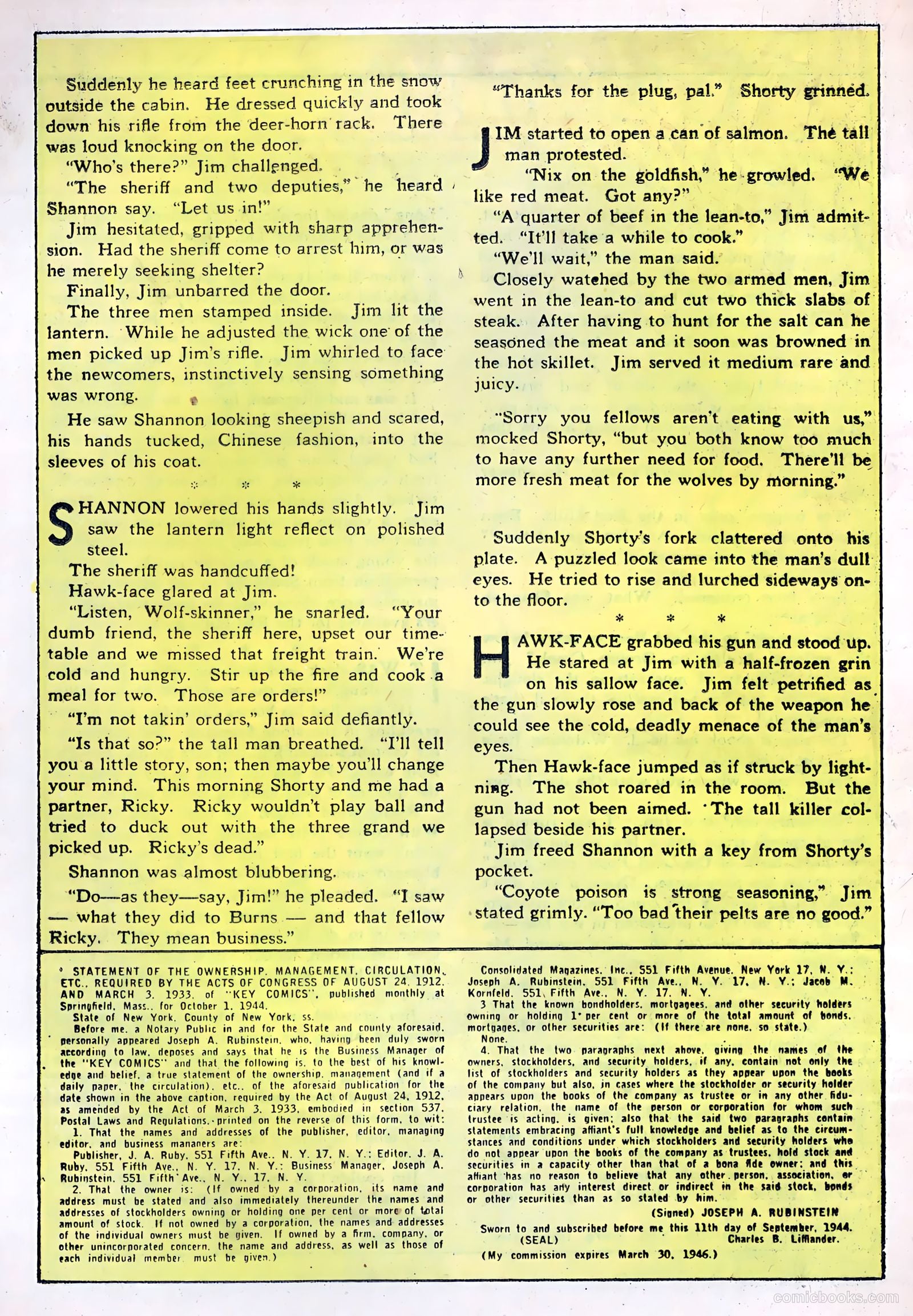 Key Comics #3 (1945) — page 18 of 36