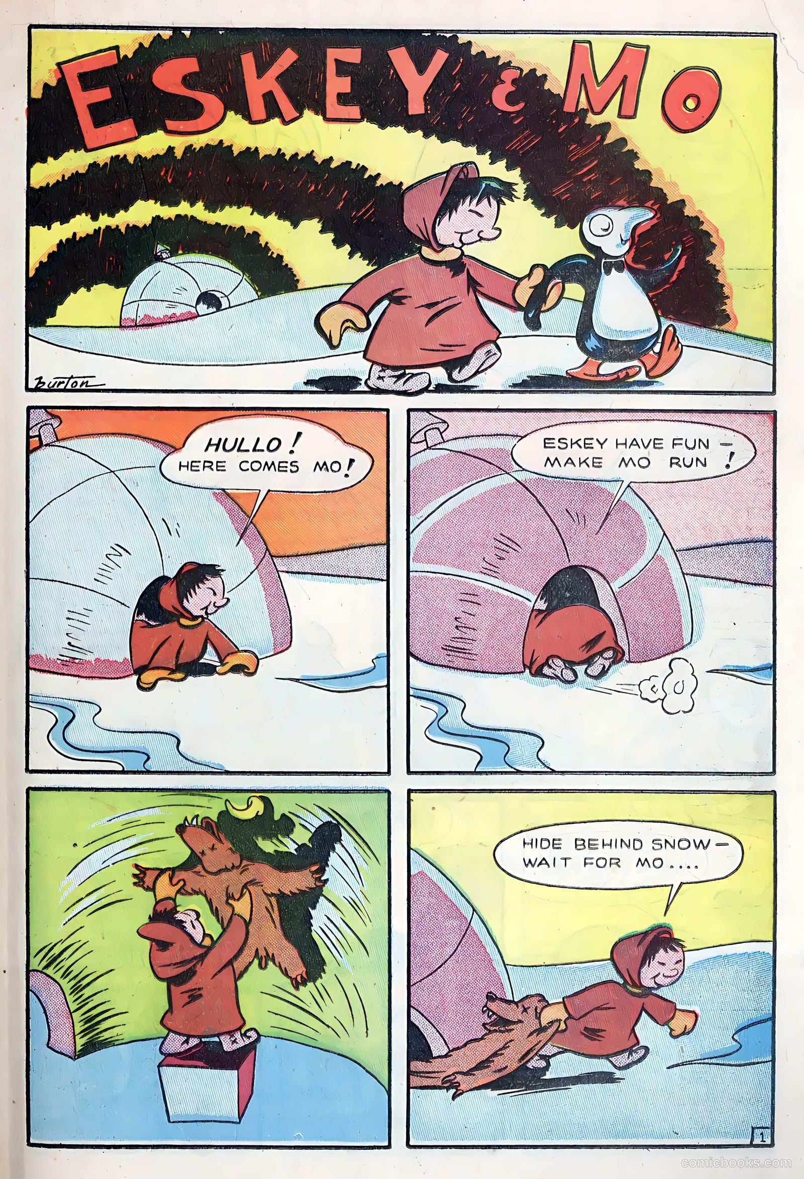 Key Comics #3 (1945) — page 19 of 36