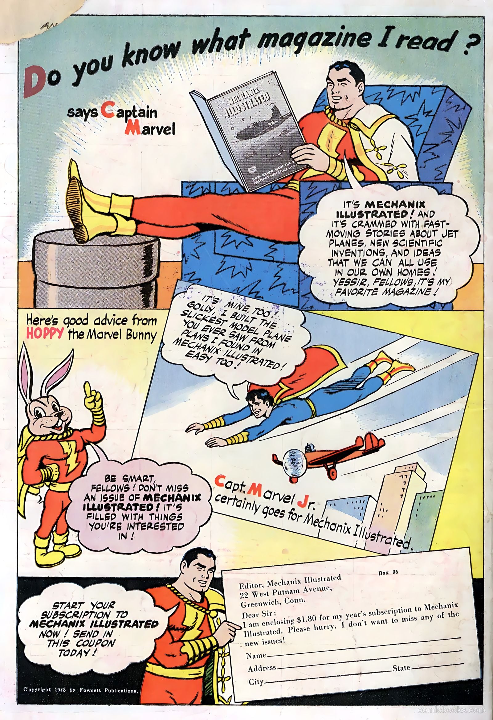 Key Comics #3 (1945) — page 36 of 36