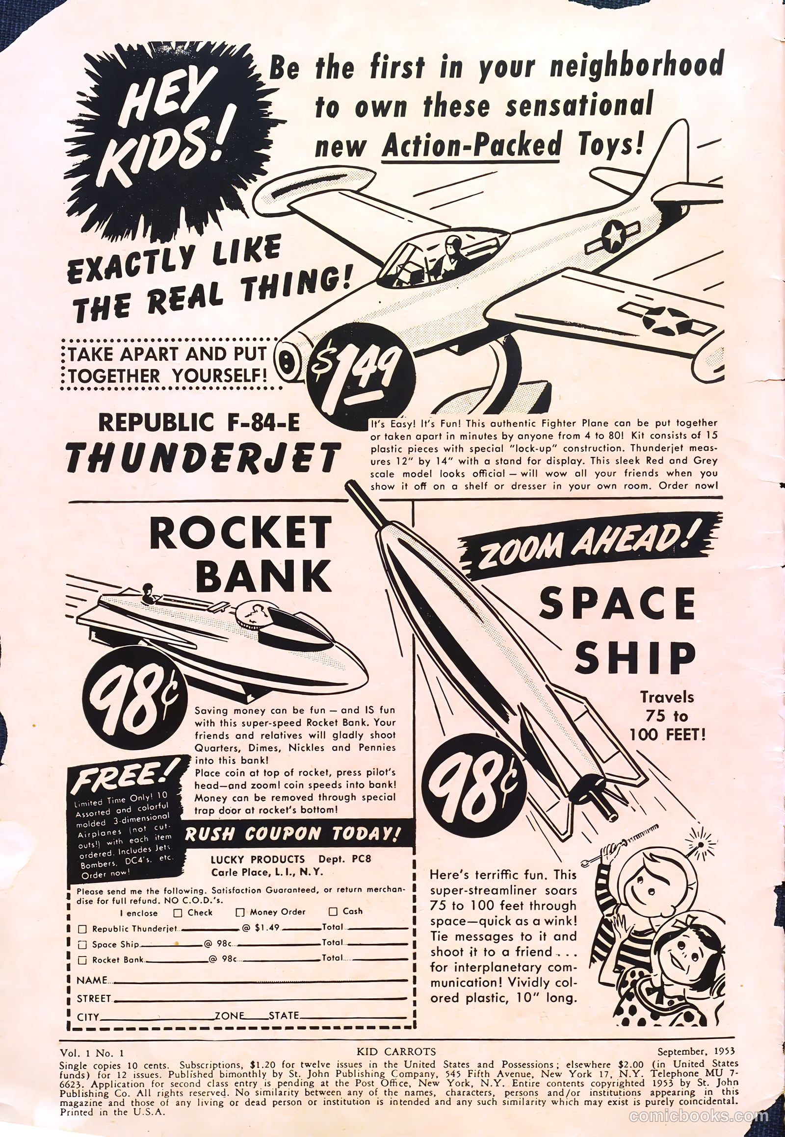 Kid Carrots #1 (1953) — page 2 of 36