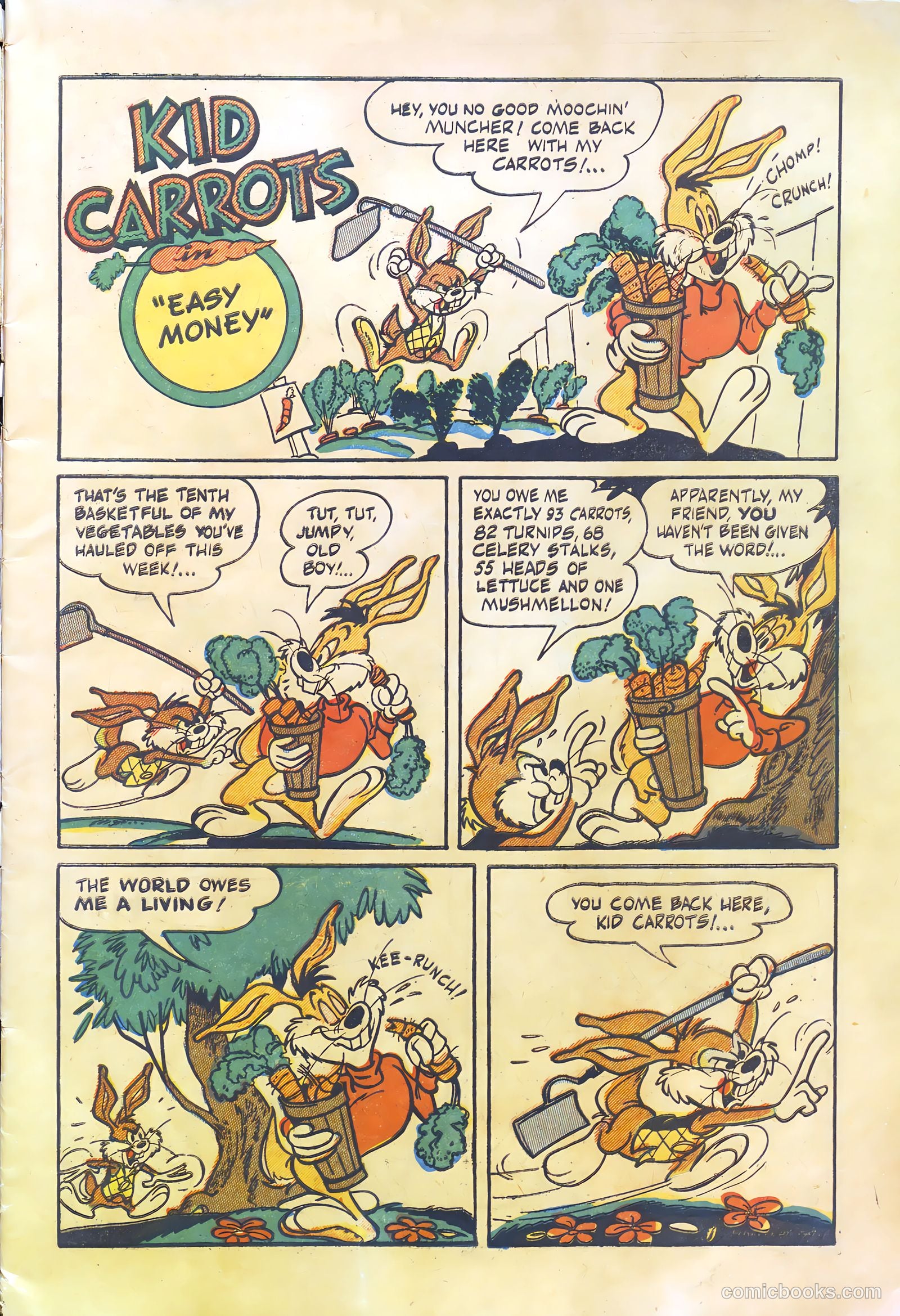 Kid Carrots #1 (1953) — page 3 of 36