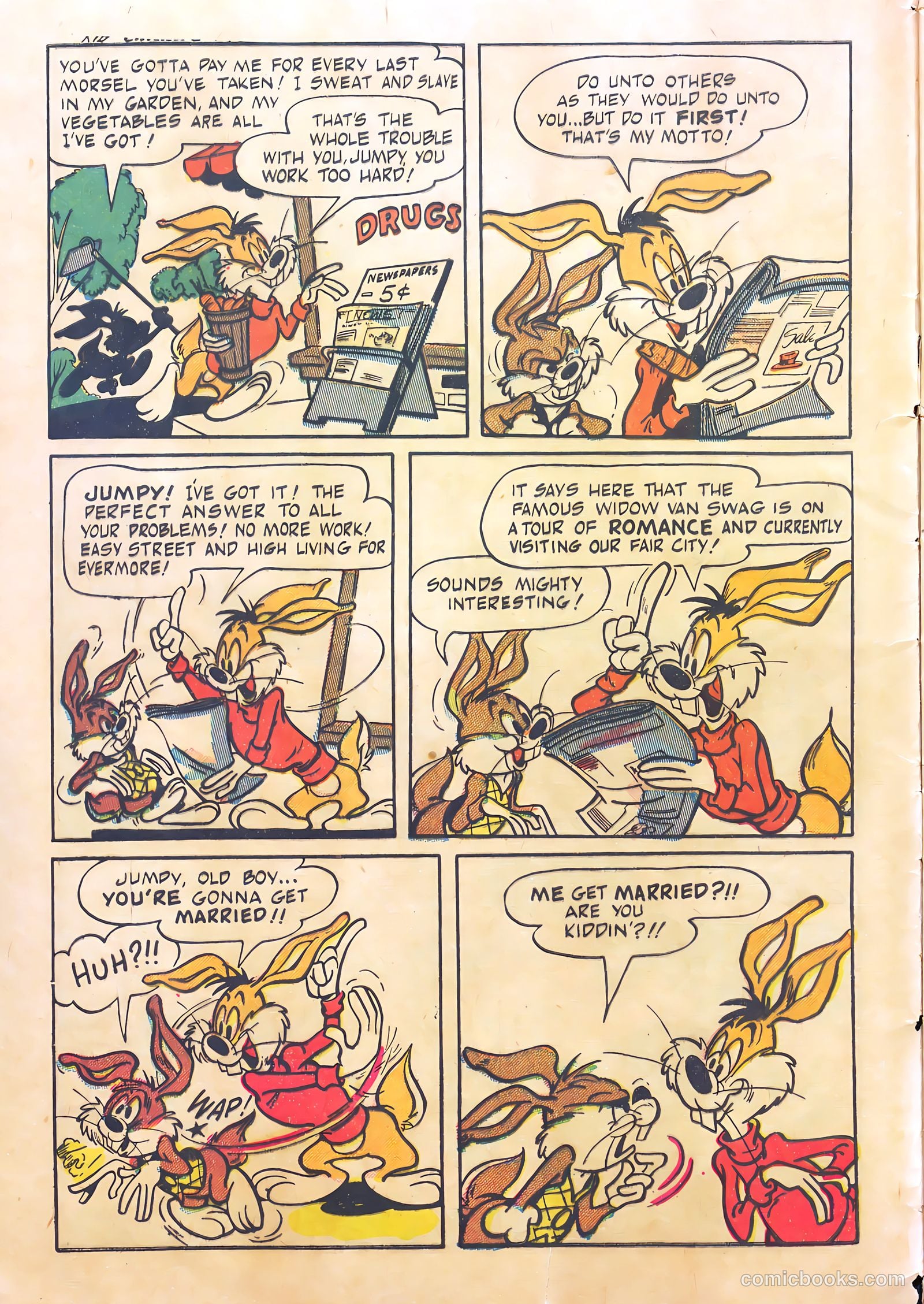 Kid Carrots #1 (1953) — page 4 of 36