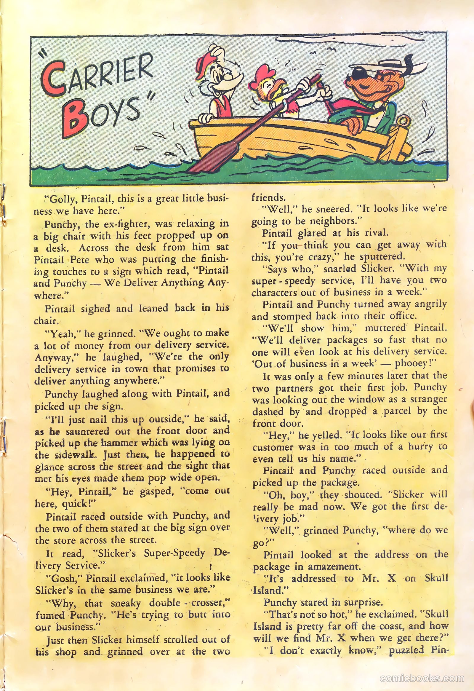 Kid Carrots #1 (1953) — page 27 of 36