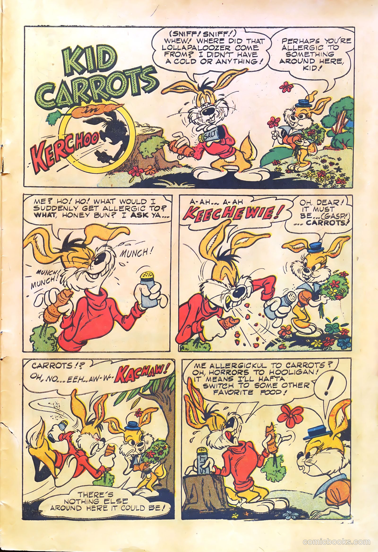 Kid Carrots #1 (1953) — page 31 of 36