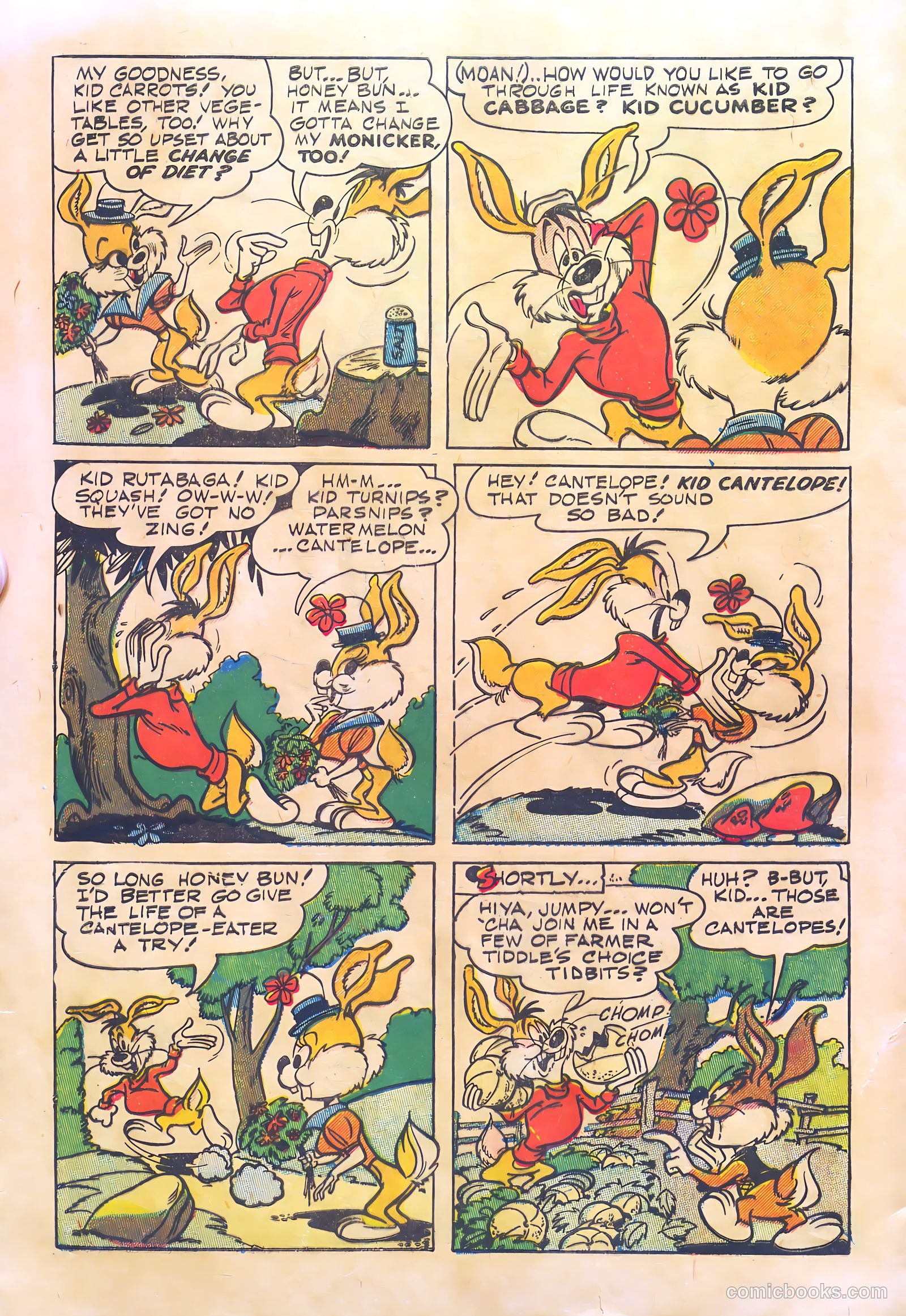 Kid Carrots #1 (1953) — page 32 of 36