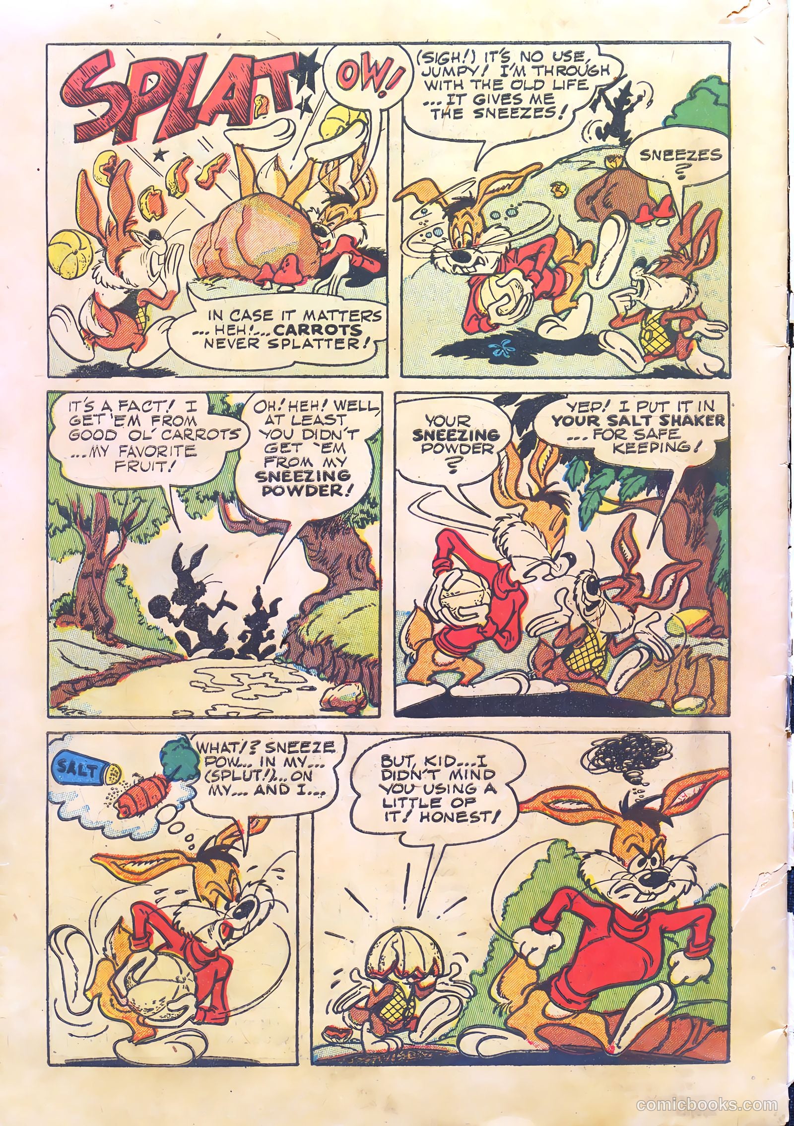 Kid Carrots #1 (1953) — page 34 of 36