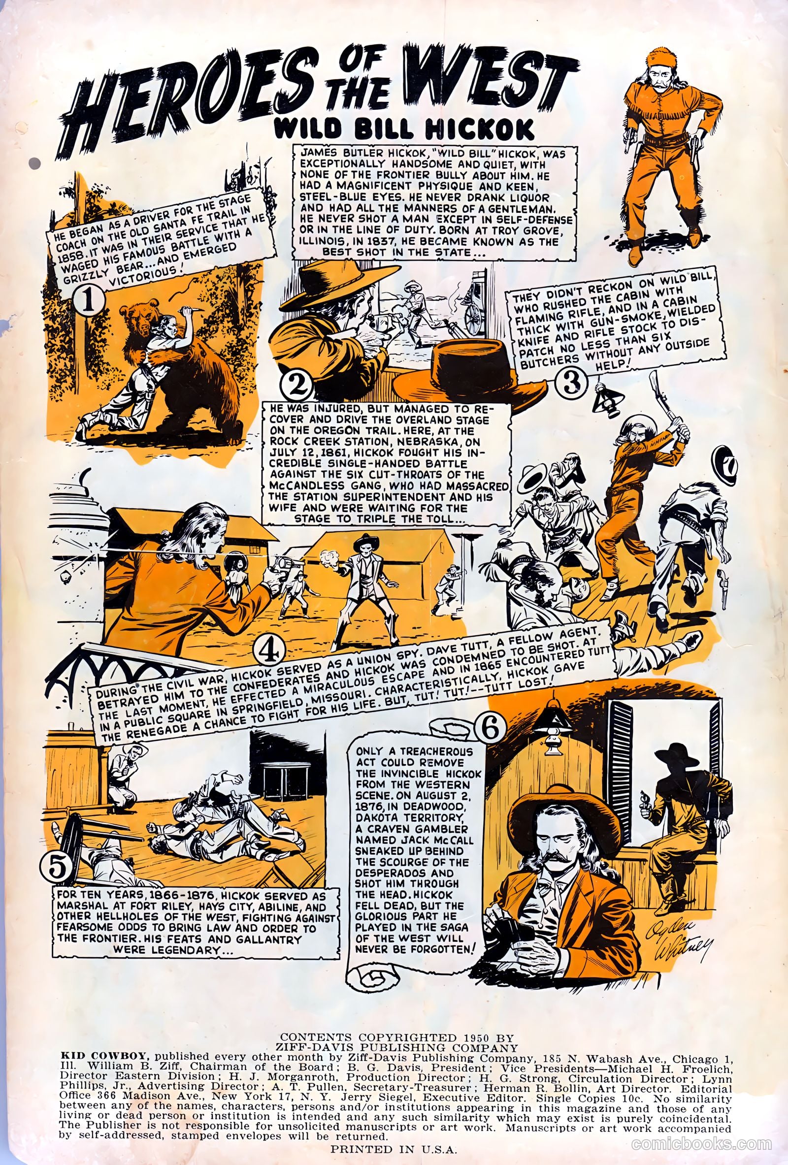 Kid Cowboy #1 (1950) — page 2 of 36