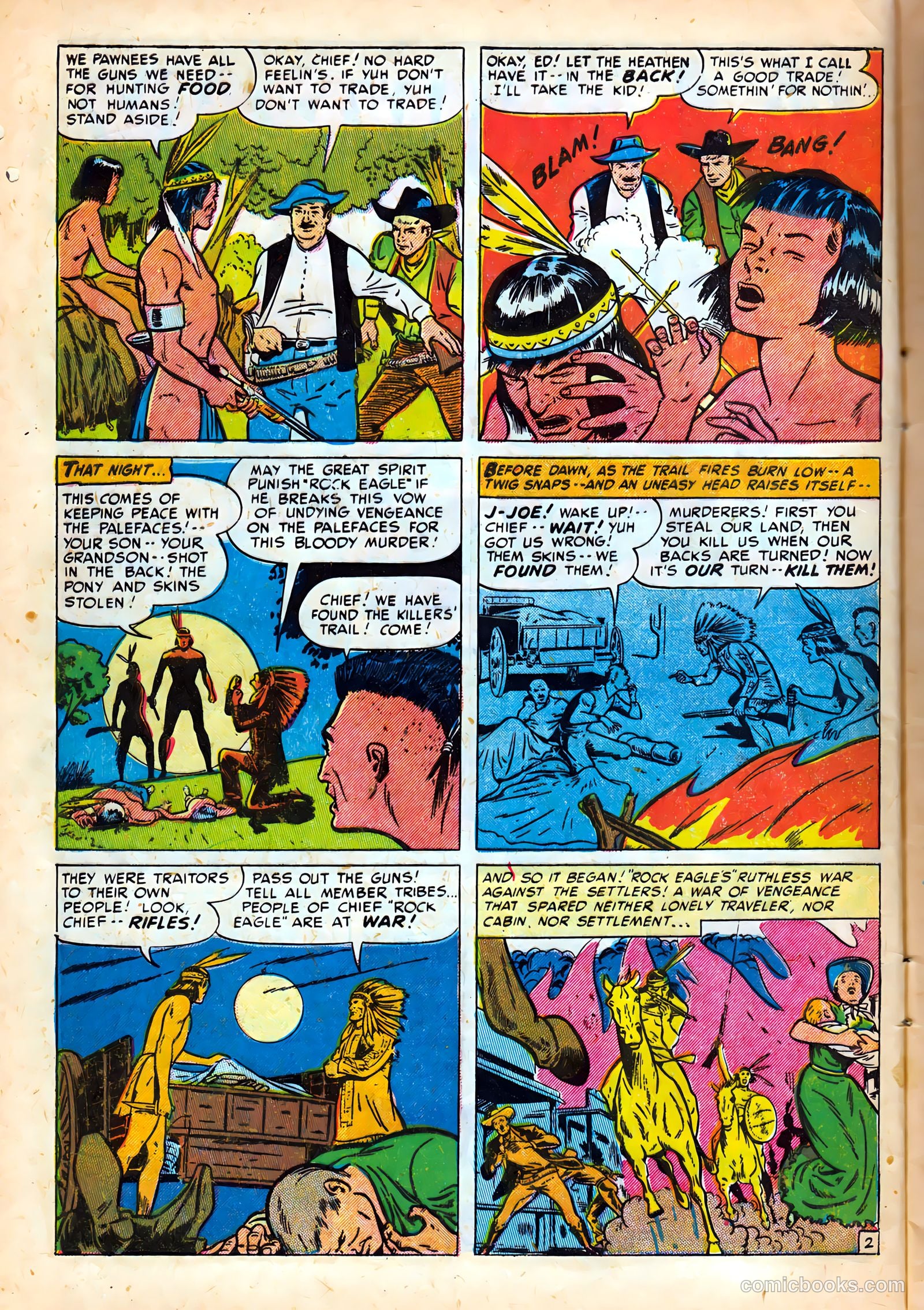 Kid Cowboy #1 (1950) — page 4 of 36