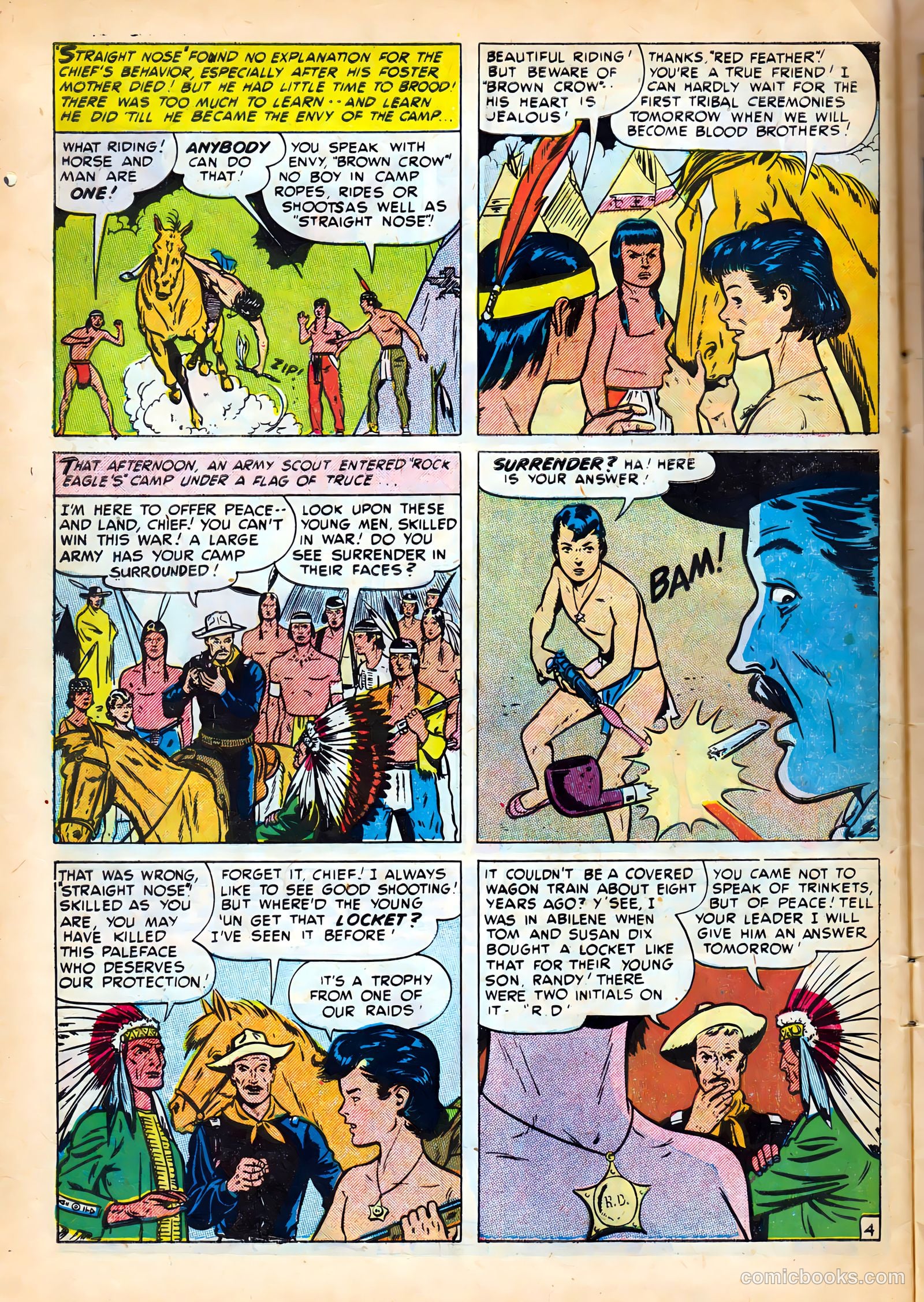 Kid Cowboy #1 (1950) — page 6 of 36