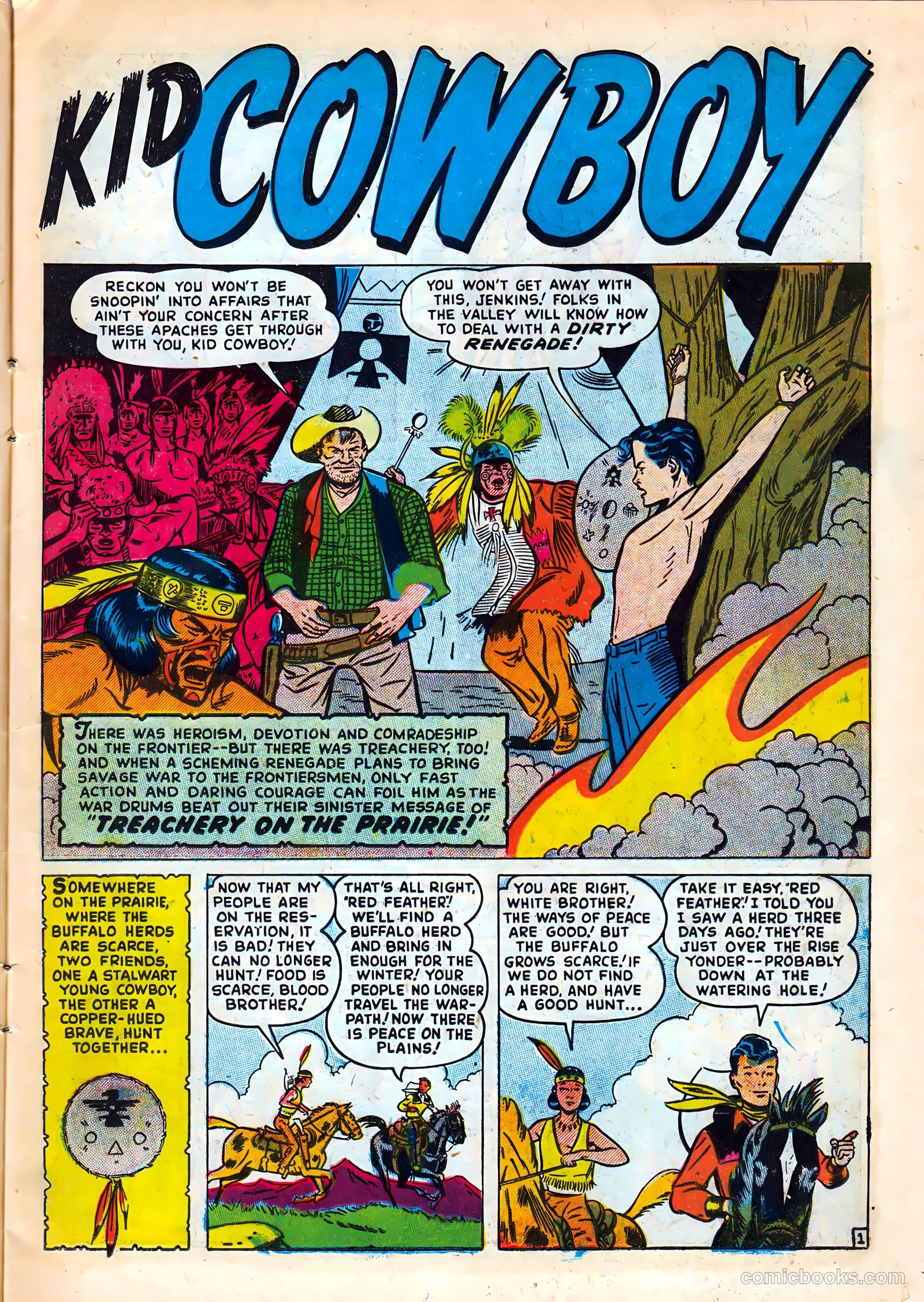 Kid Cowboy #1 (1950) — page 11 of 36