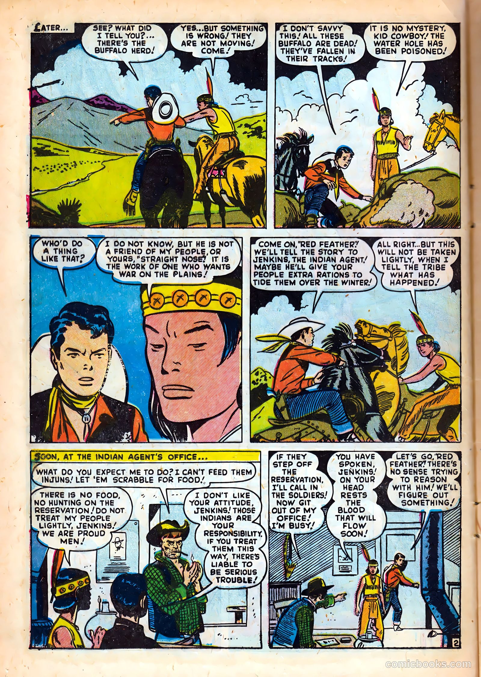 Kid Cowboy #1 (1950) — page 12 of 36