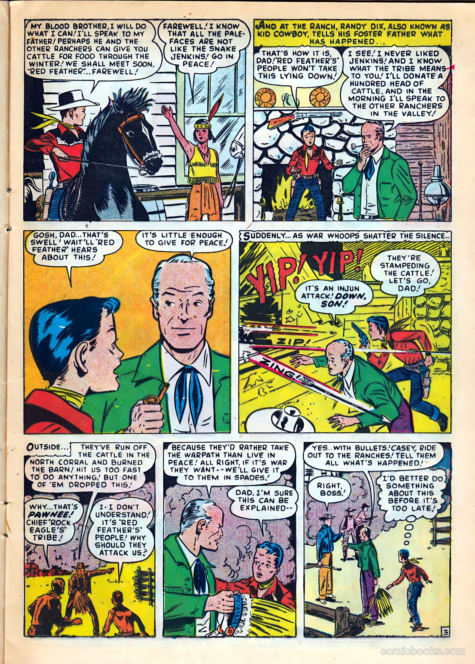 Kid Cowboy #1 (1950) — page 13 of 36