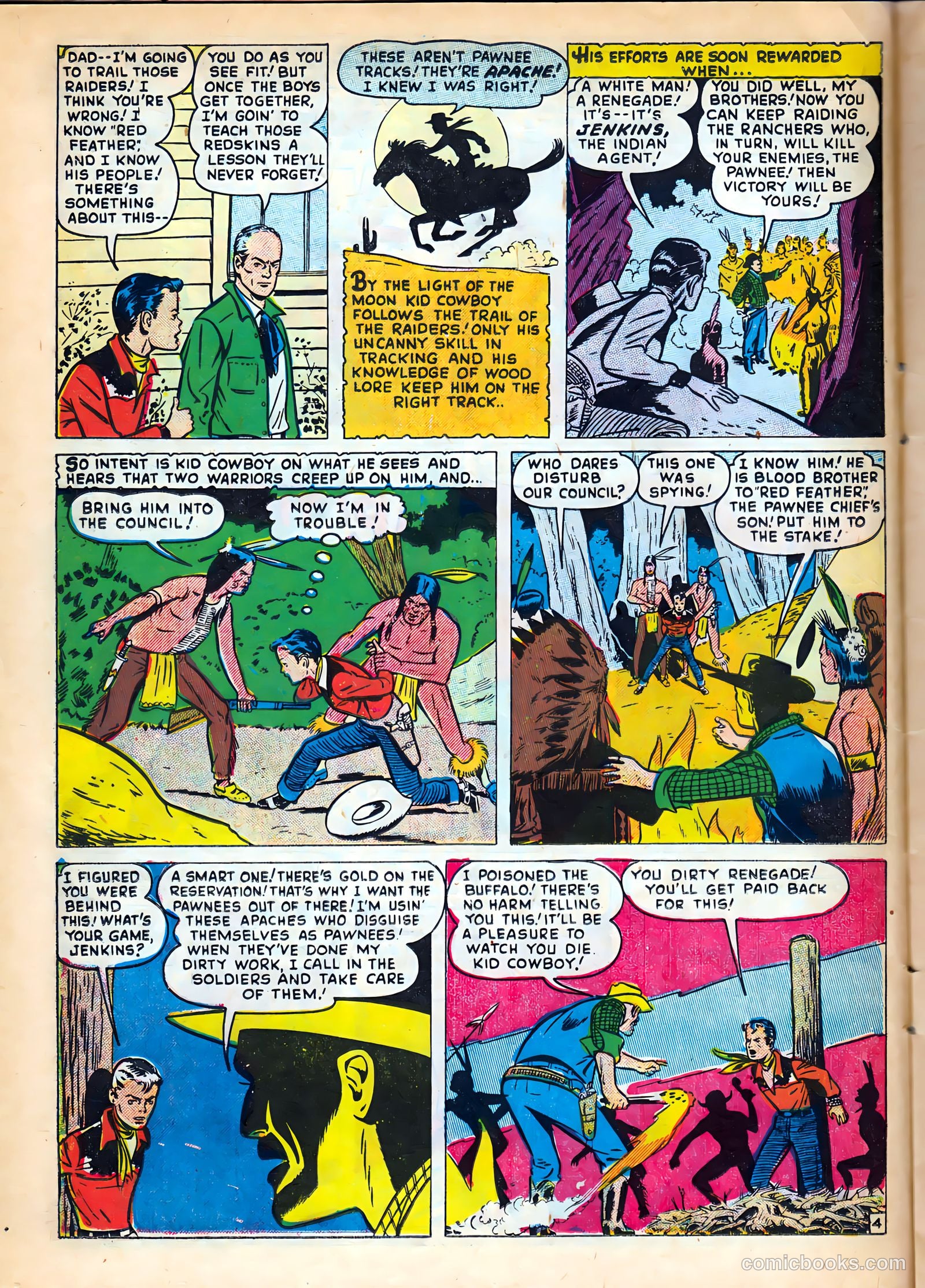 Kid Cowboy #1 (1950) — page 14 of 36