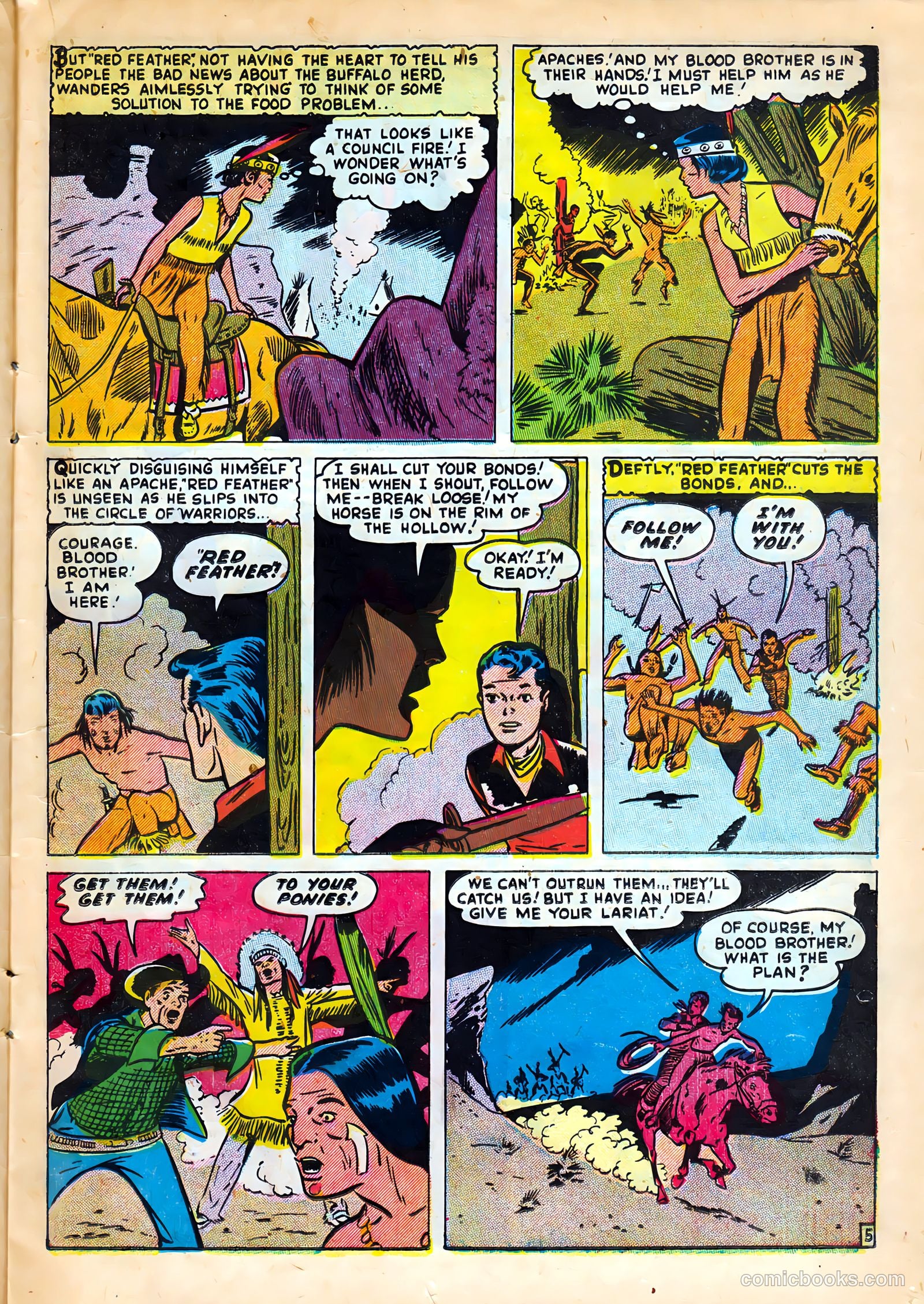 Kid Cowboy #1 (1950) — page 15 of 36