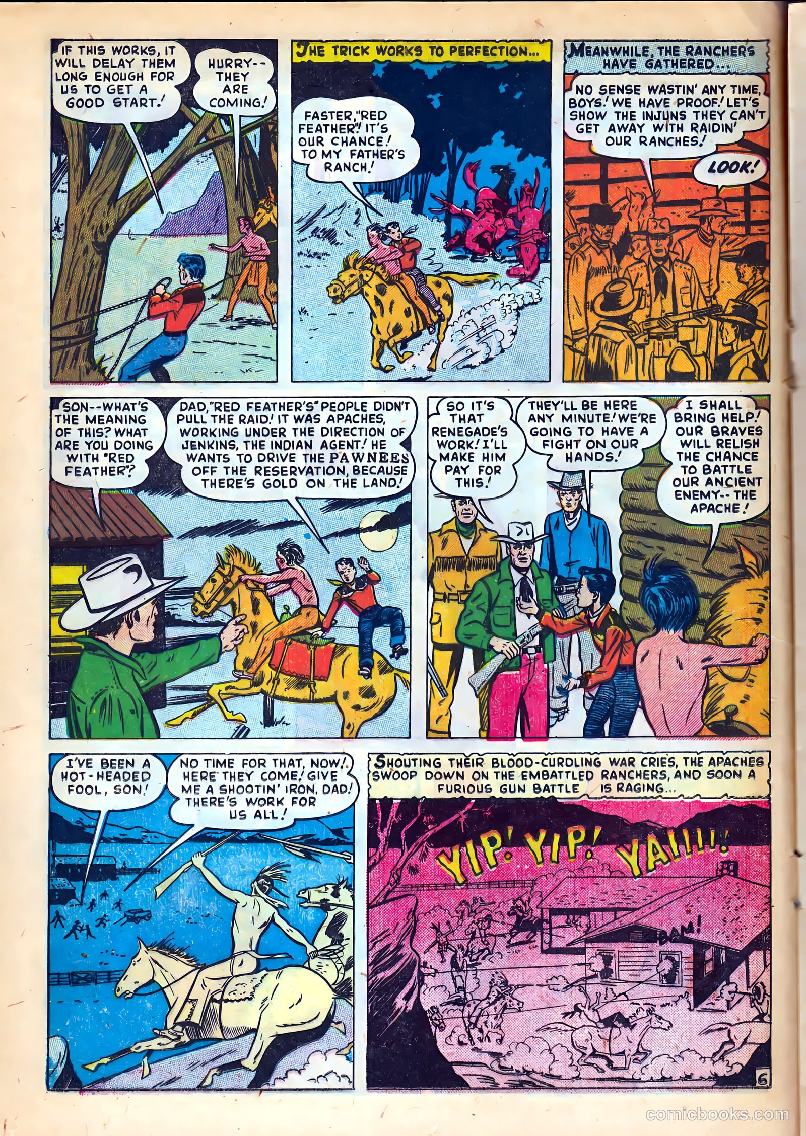 Kid Cowboy #1 (1950) — page 16 of 36