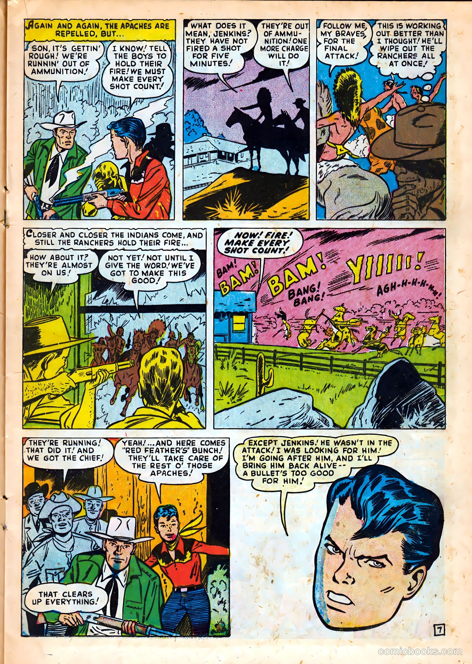 Kid Cowboy #1 (1950) — page 17 of 36
