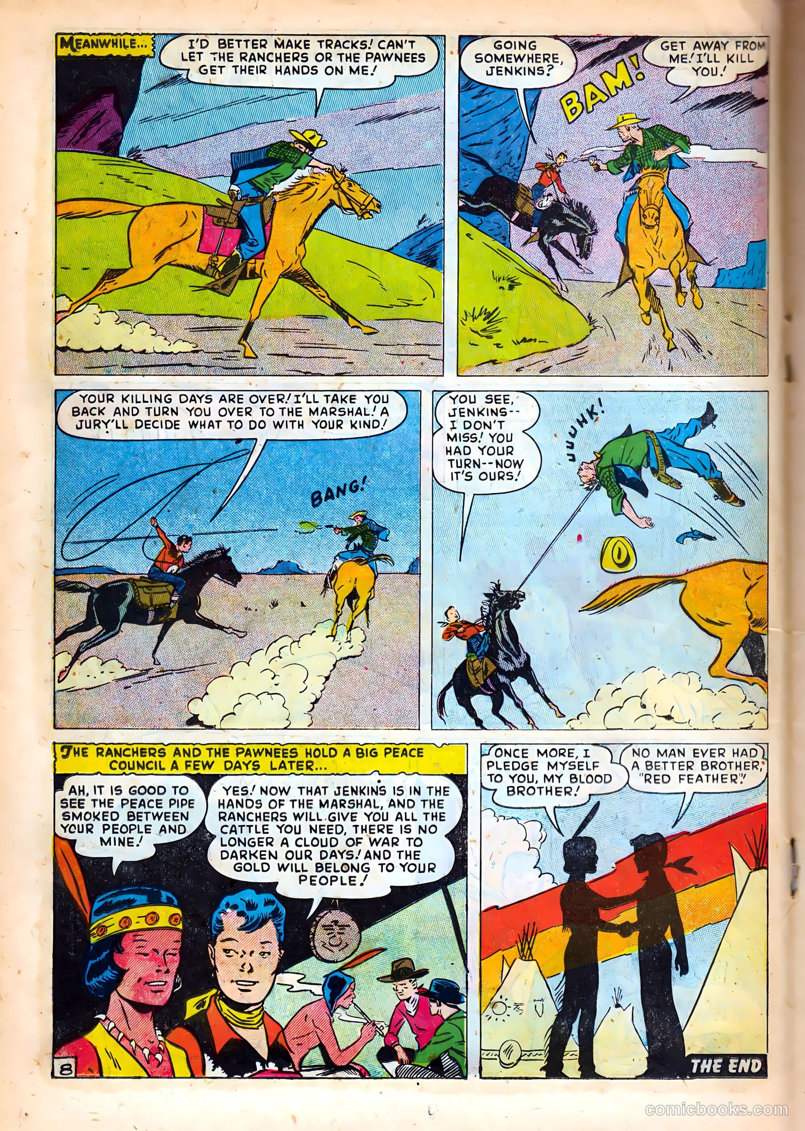 Kid Cowboy #1 (1950) — page 18 of 36