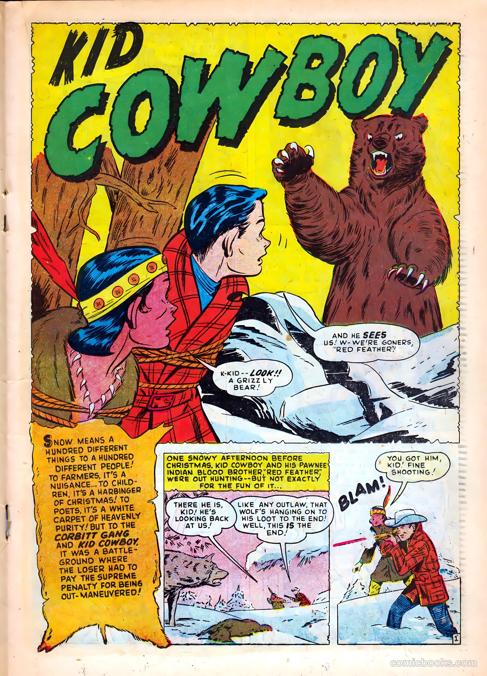 Kid Cowboy #1 (1950) — page 19 of 36